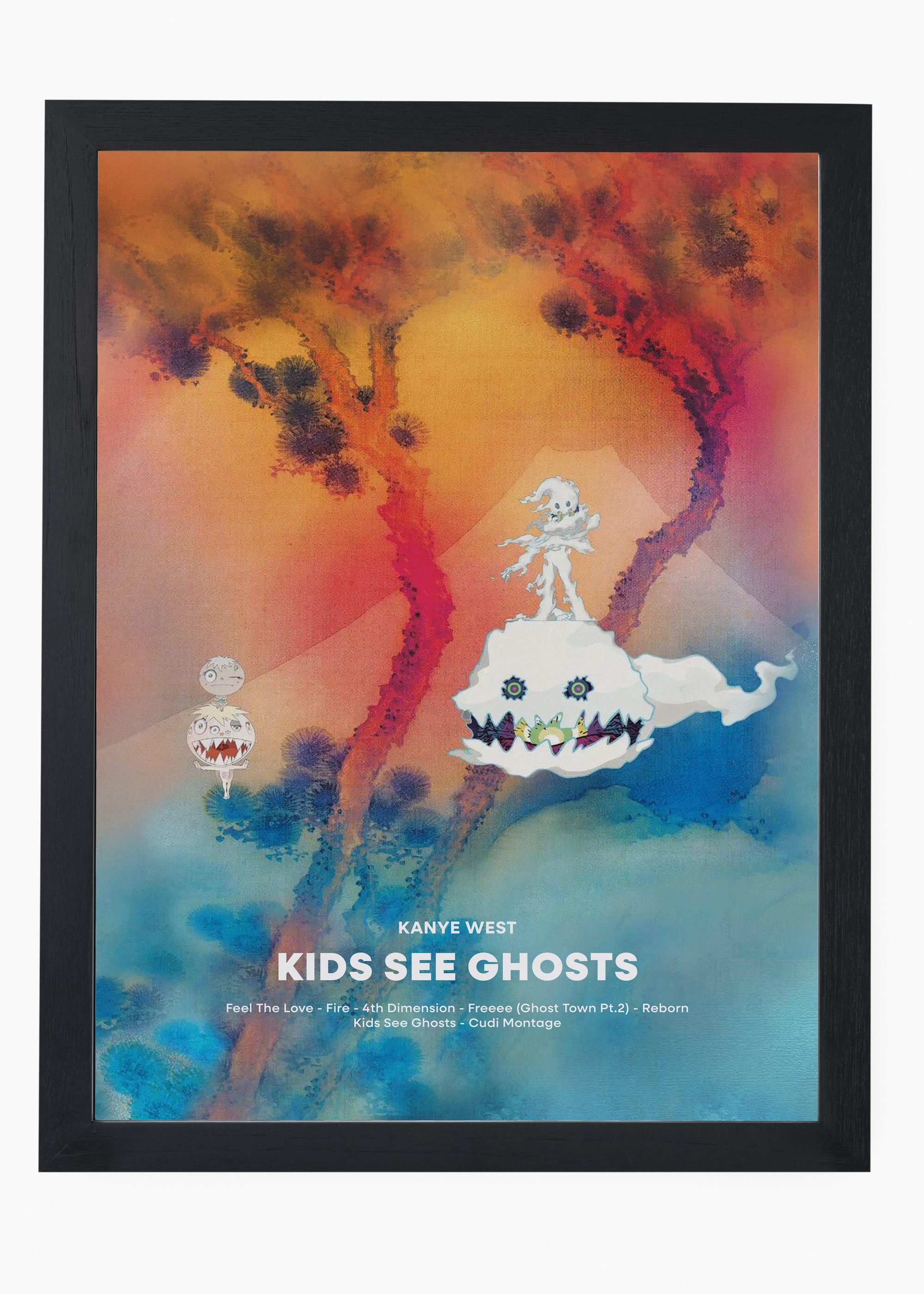 Quadro Kanye West Kids See Ghosts Capa - 4