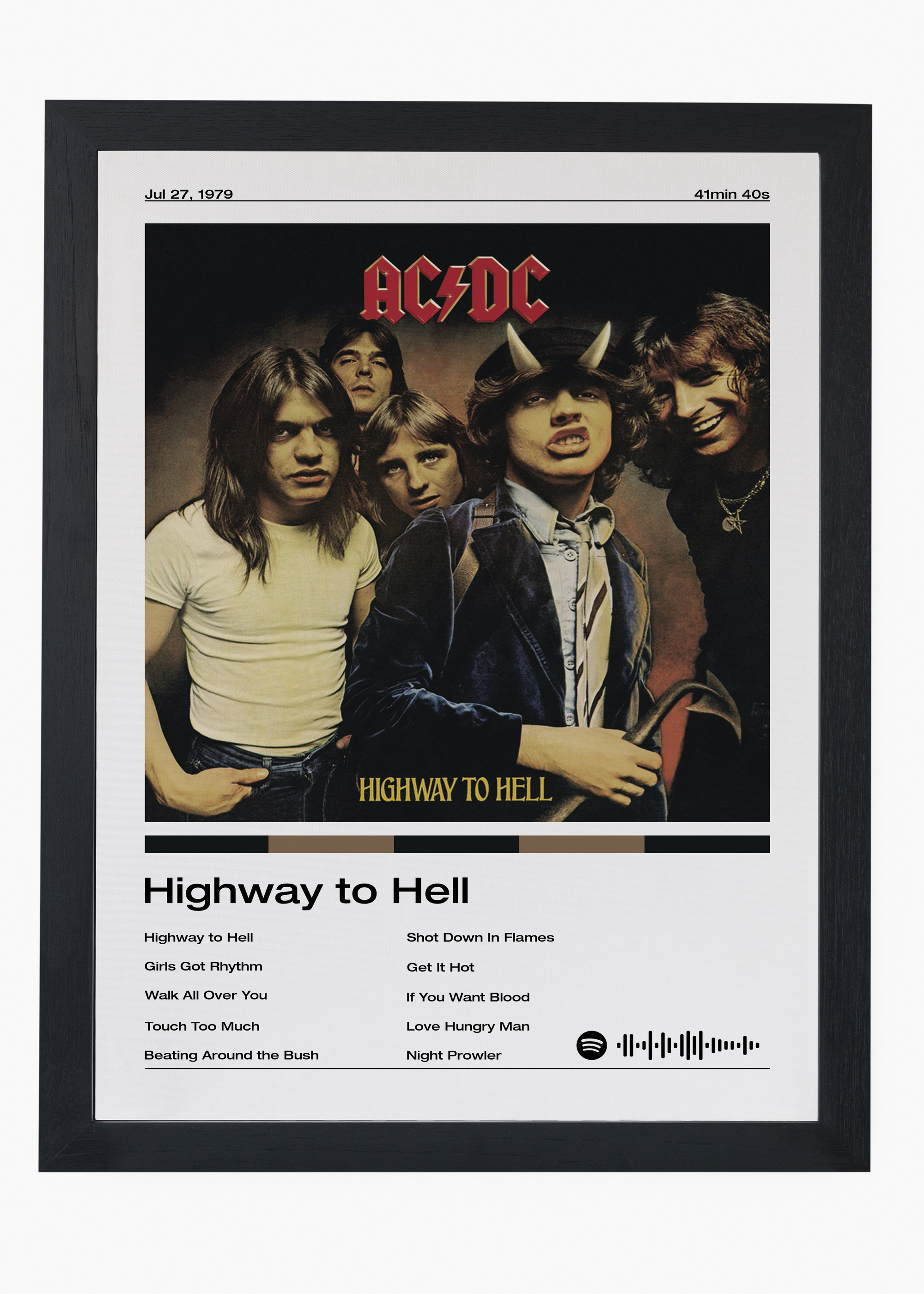 Quadro AC:DC Highway to Hell - 4