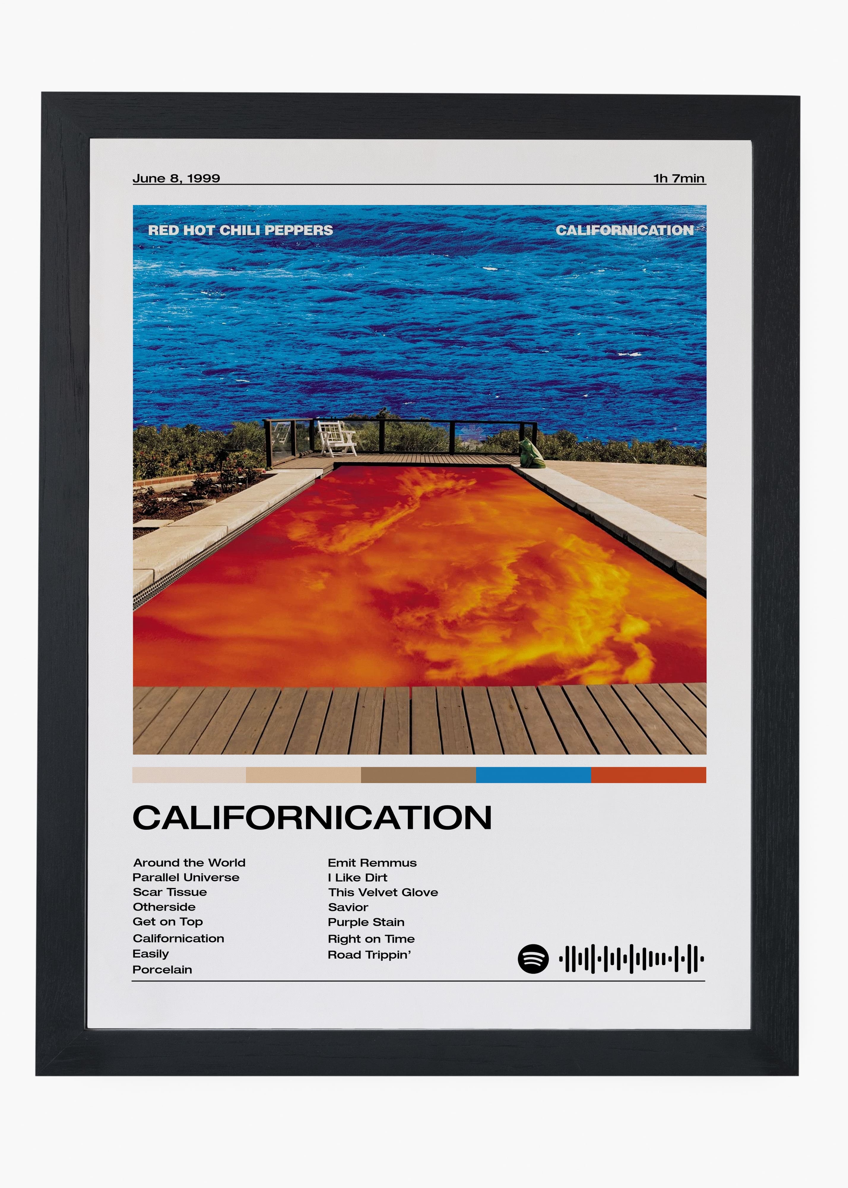 Quadro Red Hot Chili Peppers Californication