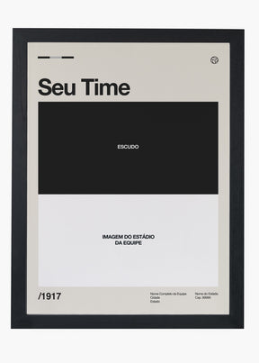 Quadro Personalizável - Times