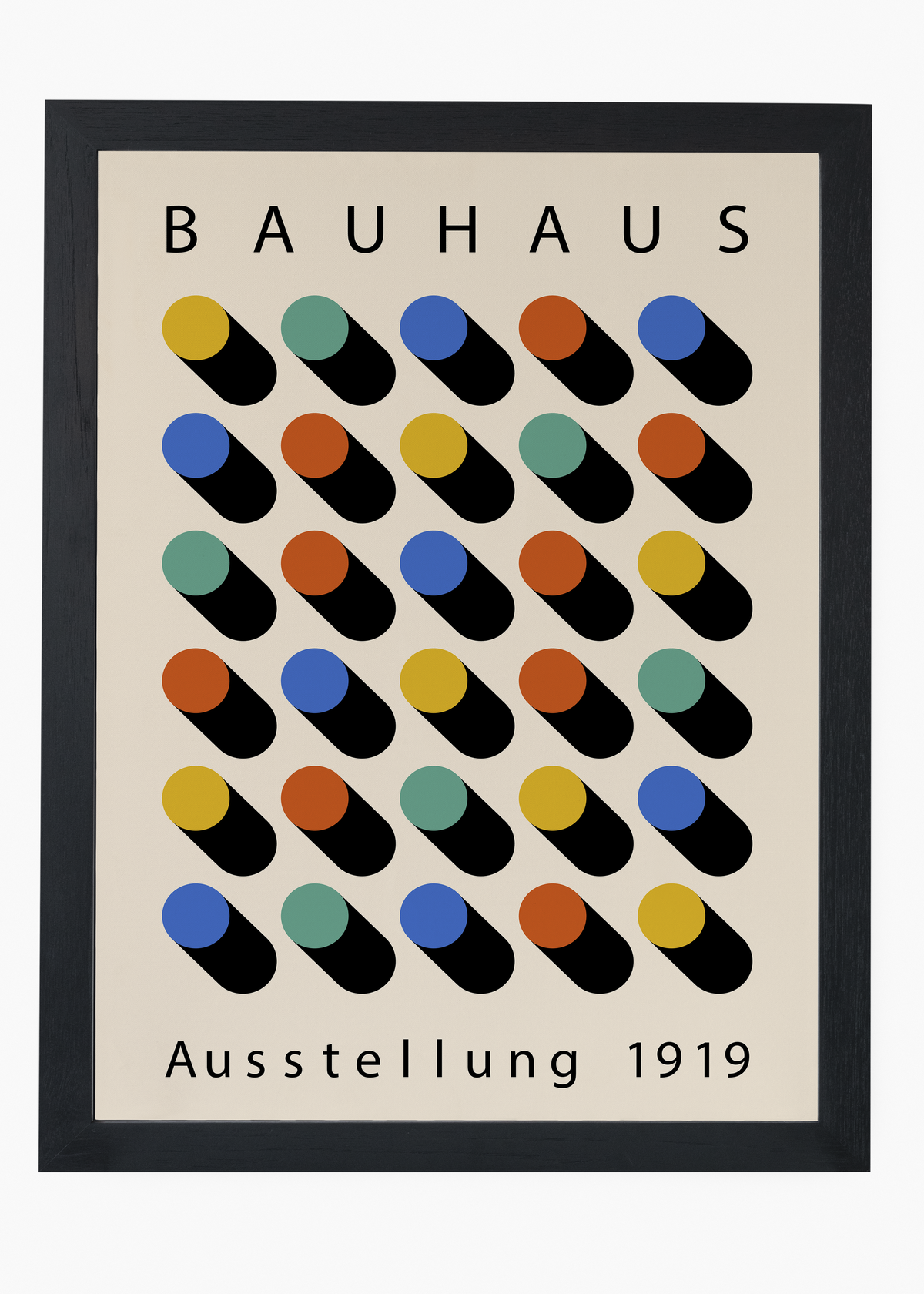 Quadro Bauhaus Circle Theory - 4
