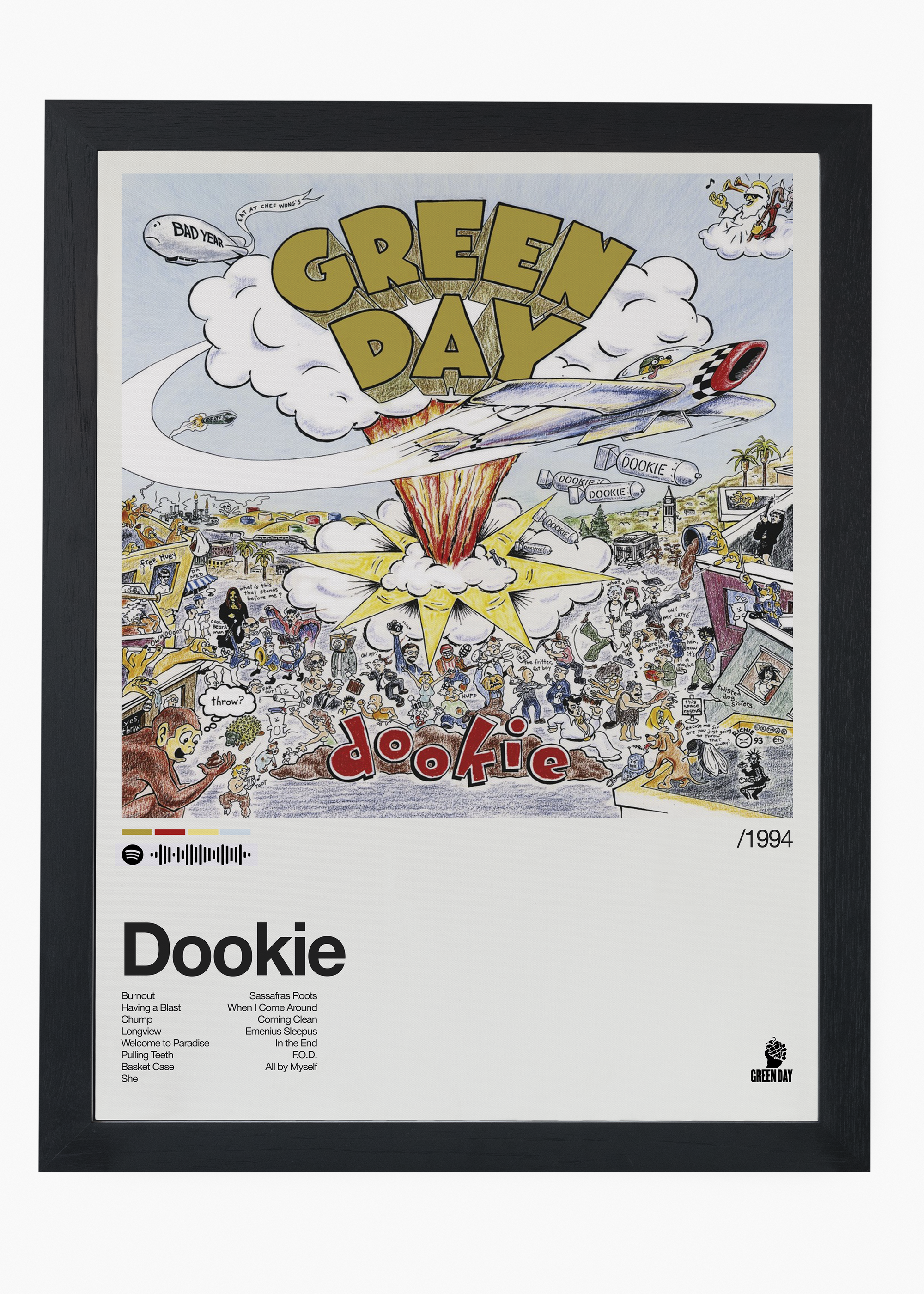 Quadro Green Day Dookie II - 4