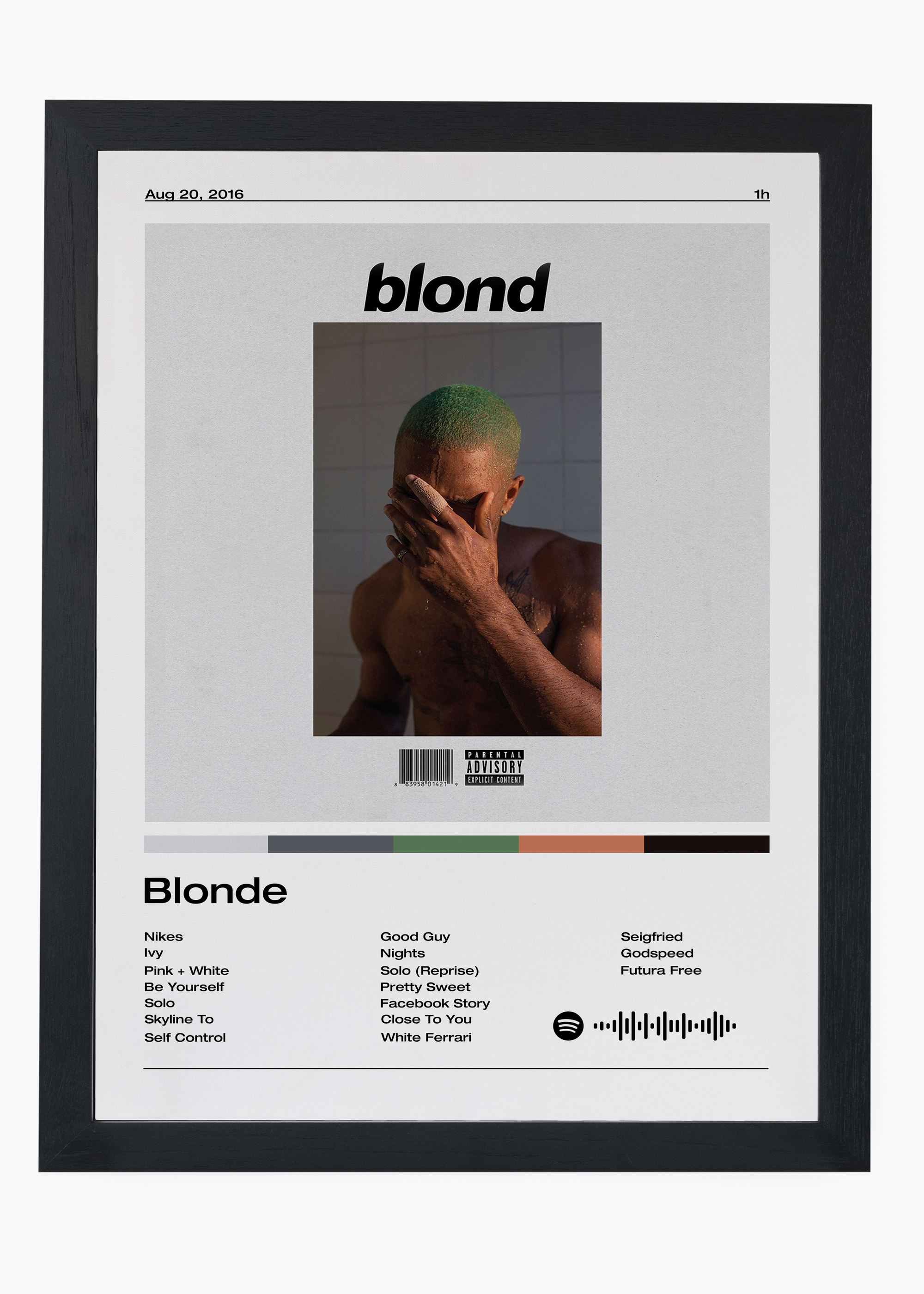 Quadro Frank Ocean Blonde - 4