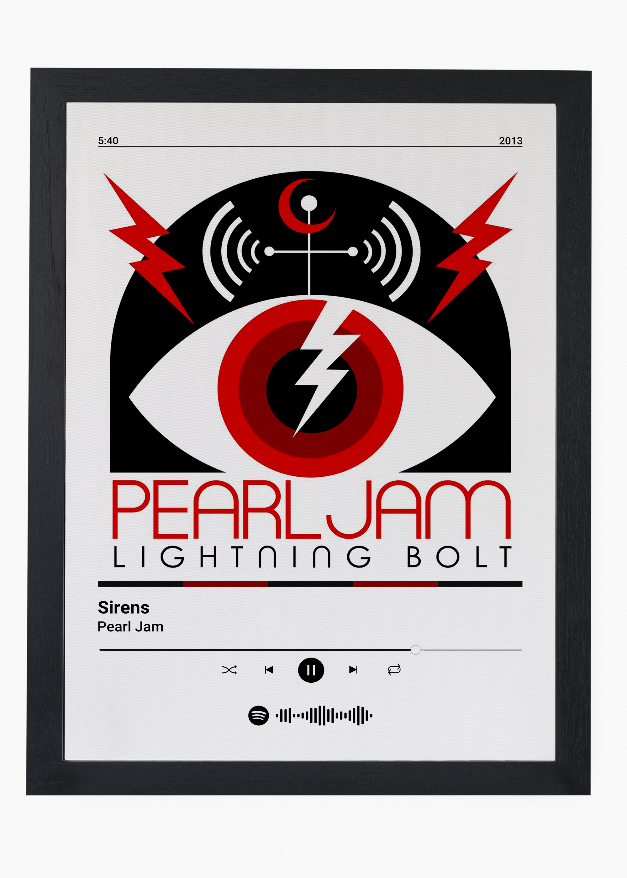 Quadro Pearl Jam Sirens - 4