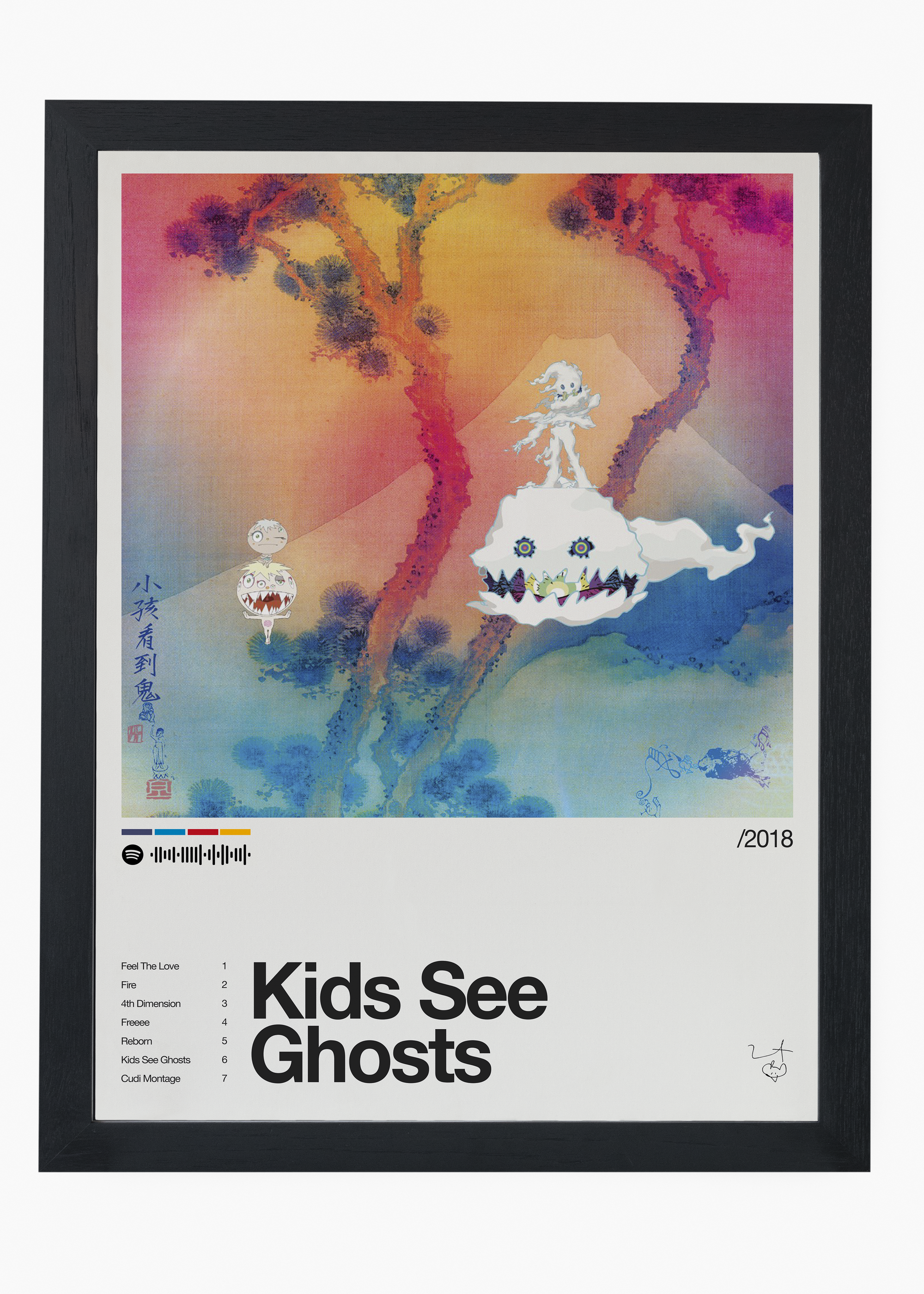 Quadro Kanye West Kids See Ghosts II - 4