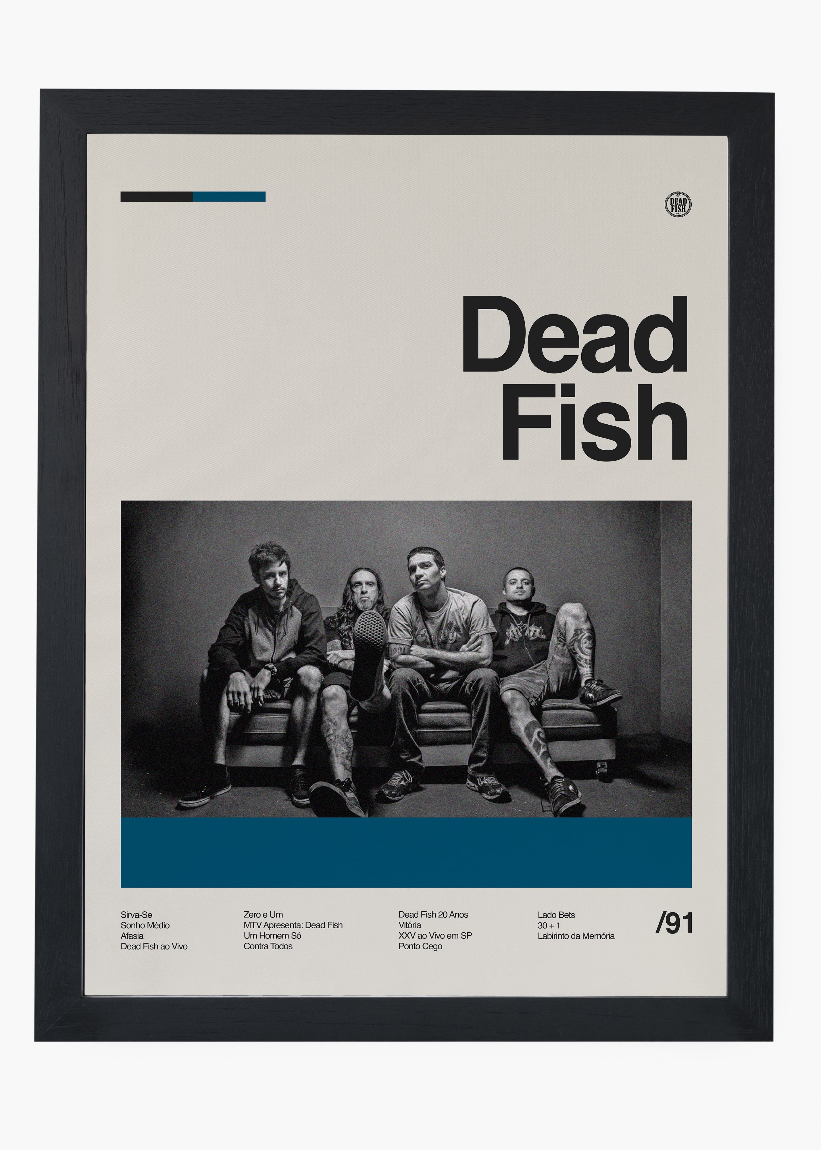 Quadro Dead Fish Banda