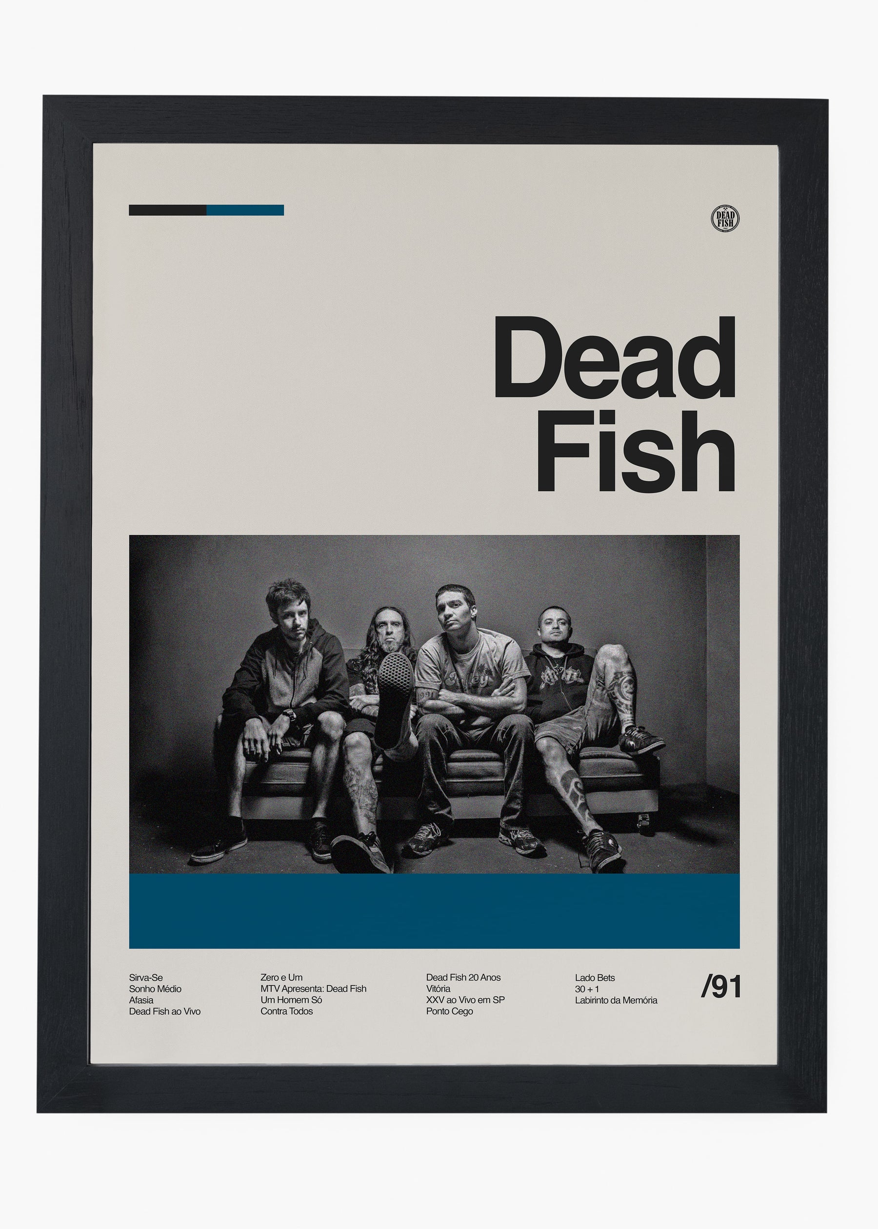 Quadro Dead Fish Banda