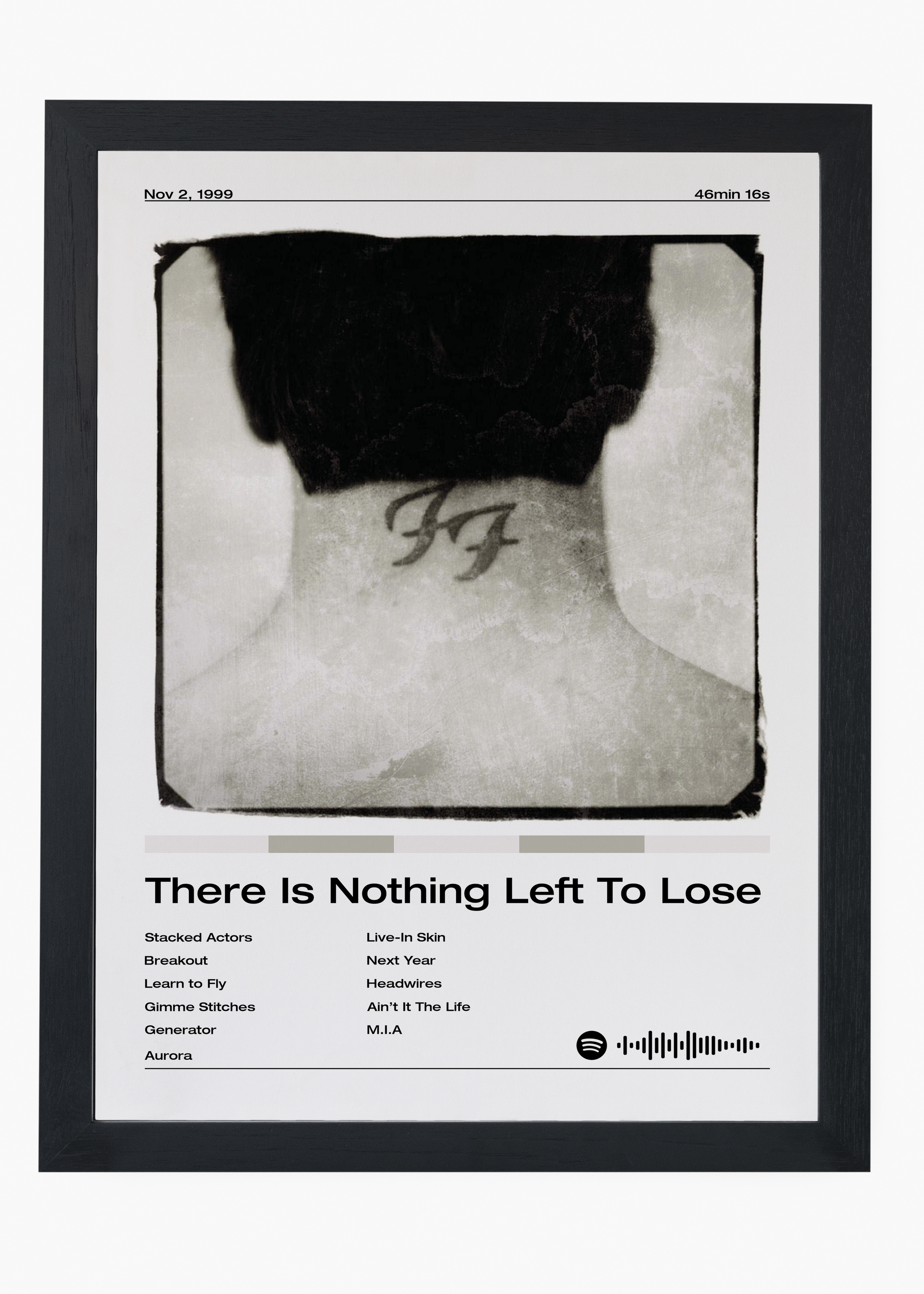 Quadro Foo Fighters There Is Nothing Left to Lose - 4