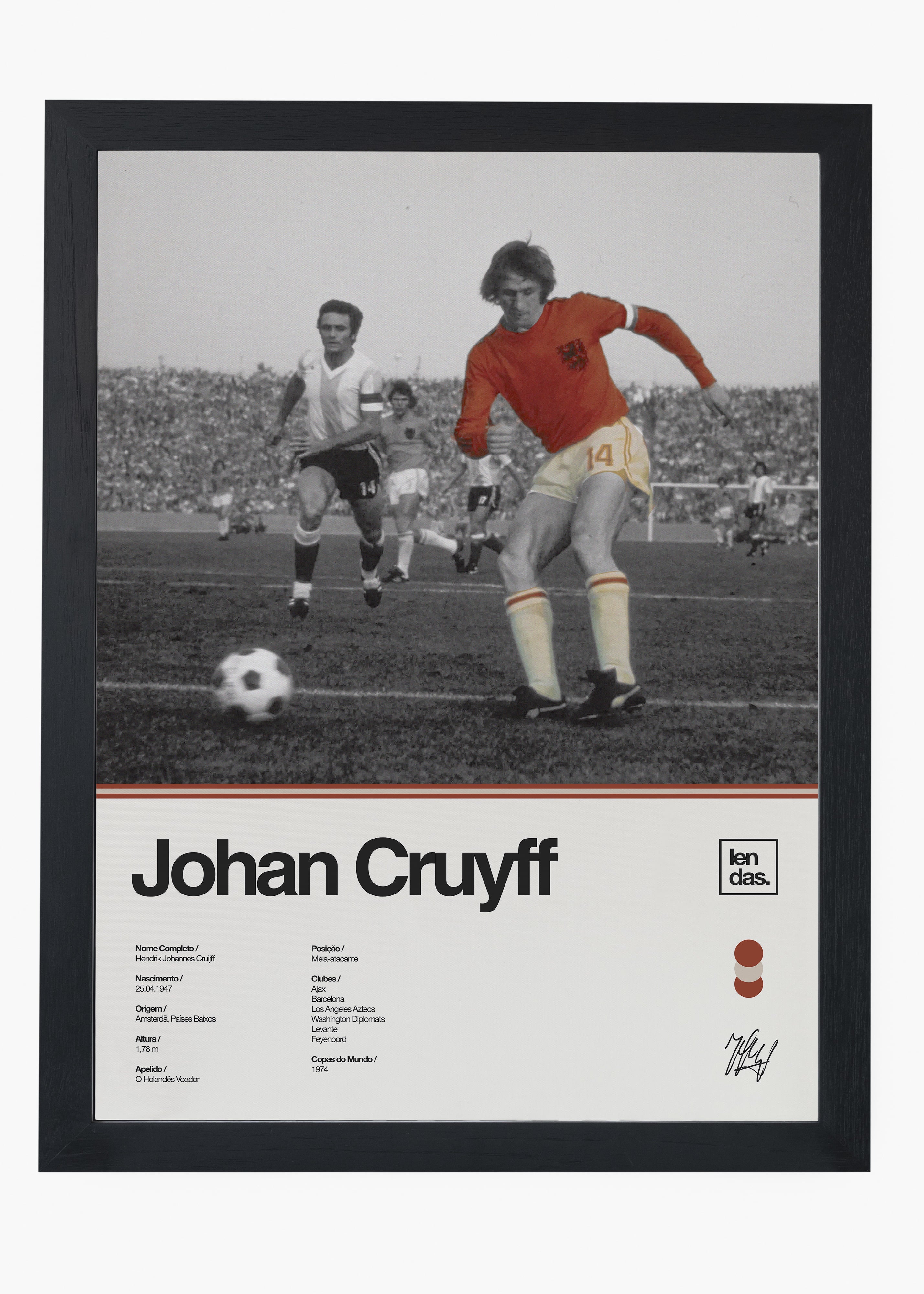 Quadro Johan Cruyff