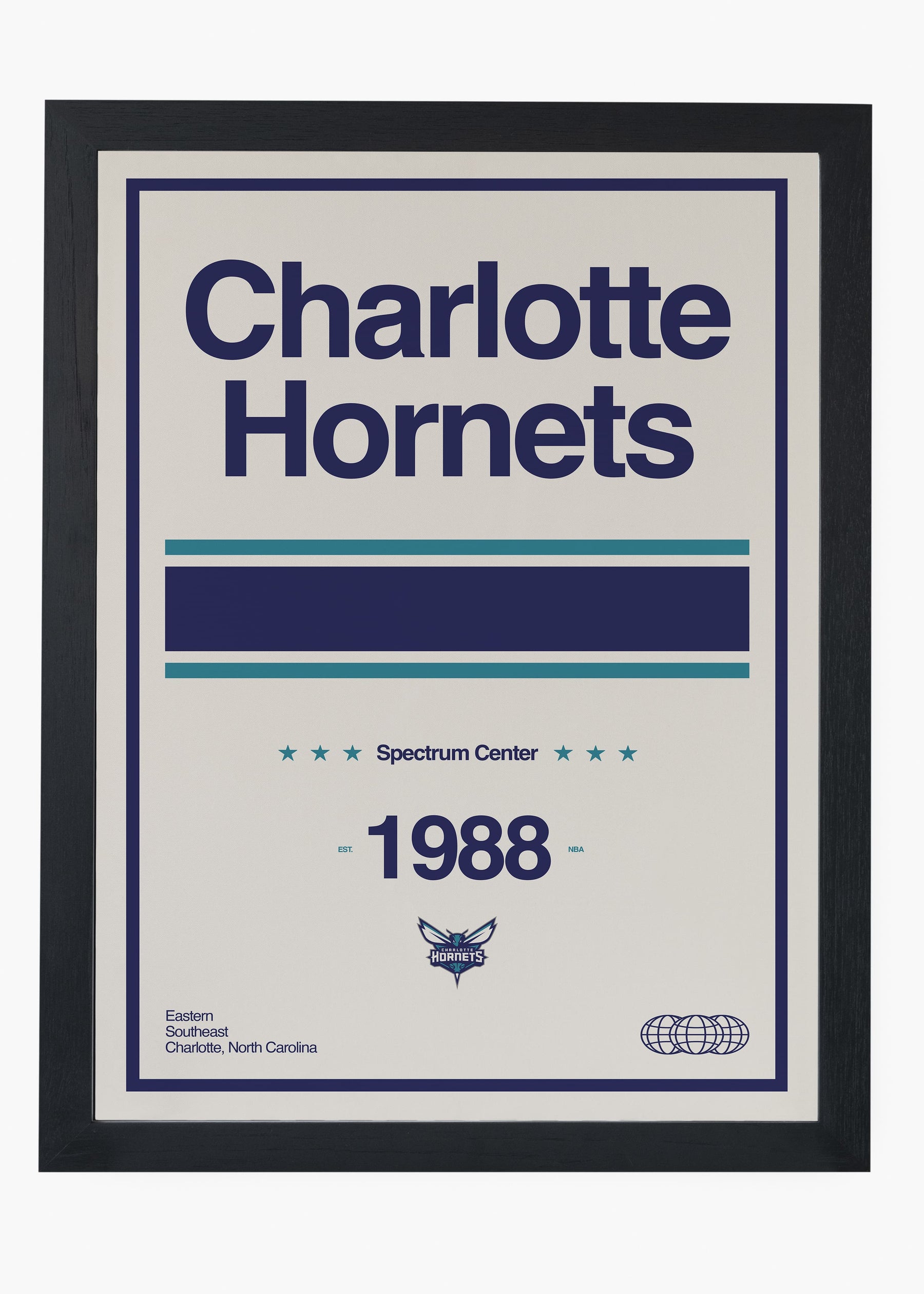 Quadro NBA Charlotte Hornets