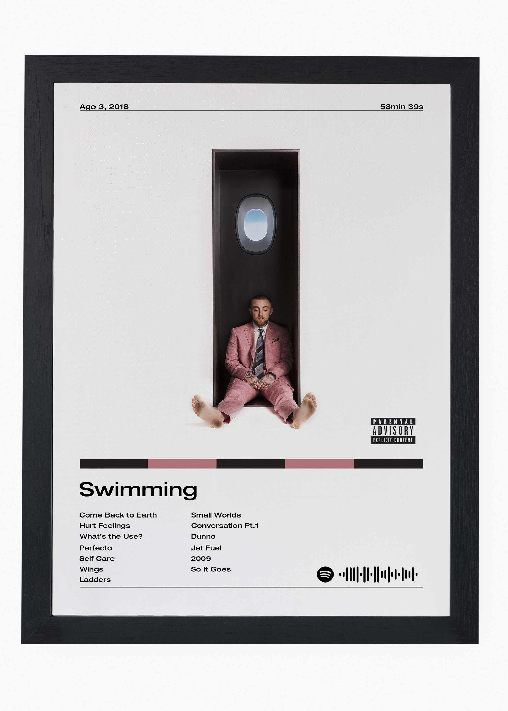 Quadro Mac Miller Swimming - 4