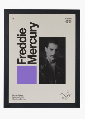 Quadro Signature Freddie Mercury