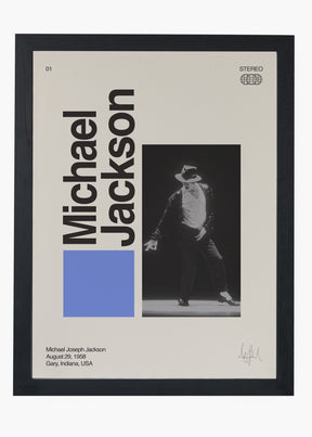 Quadro Signature Michael Jackson