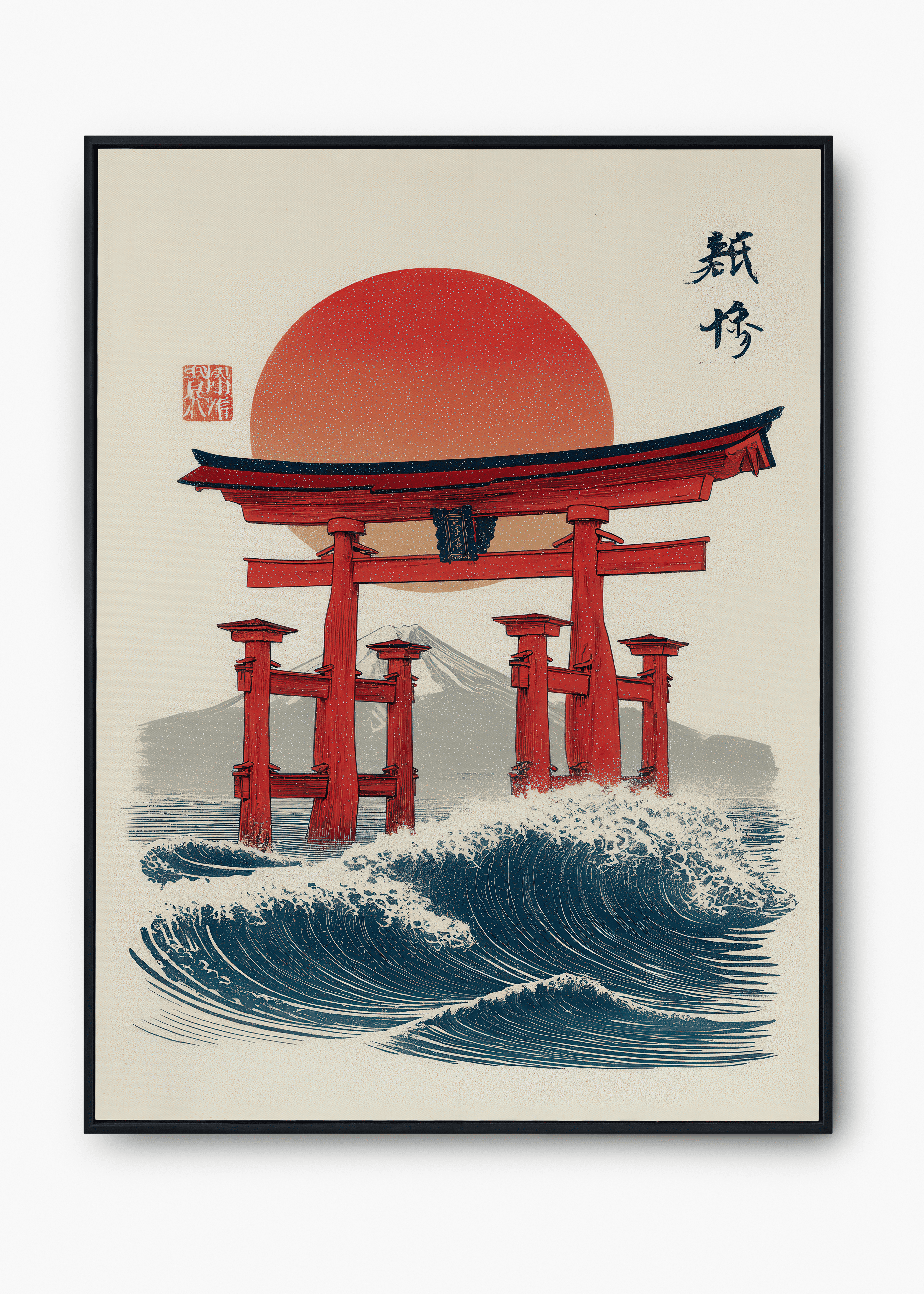 Quadro Japonês Torii Gate