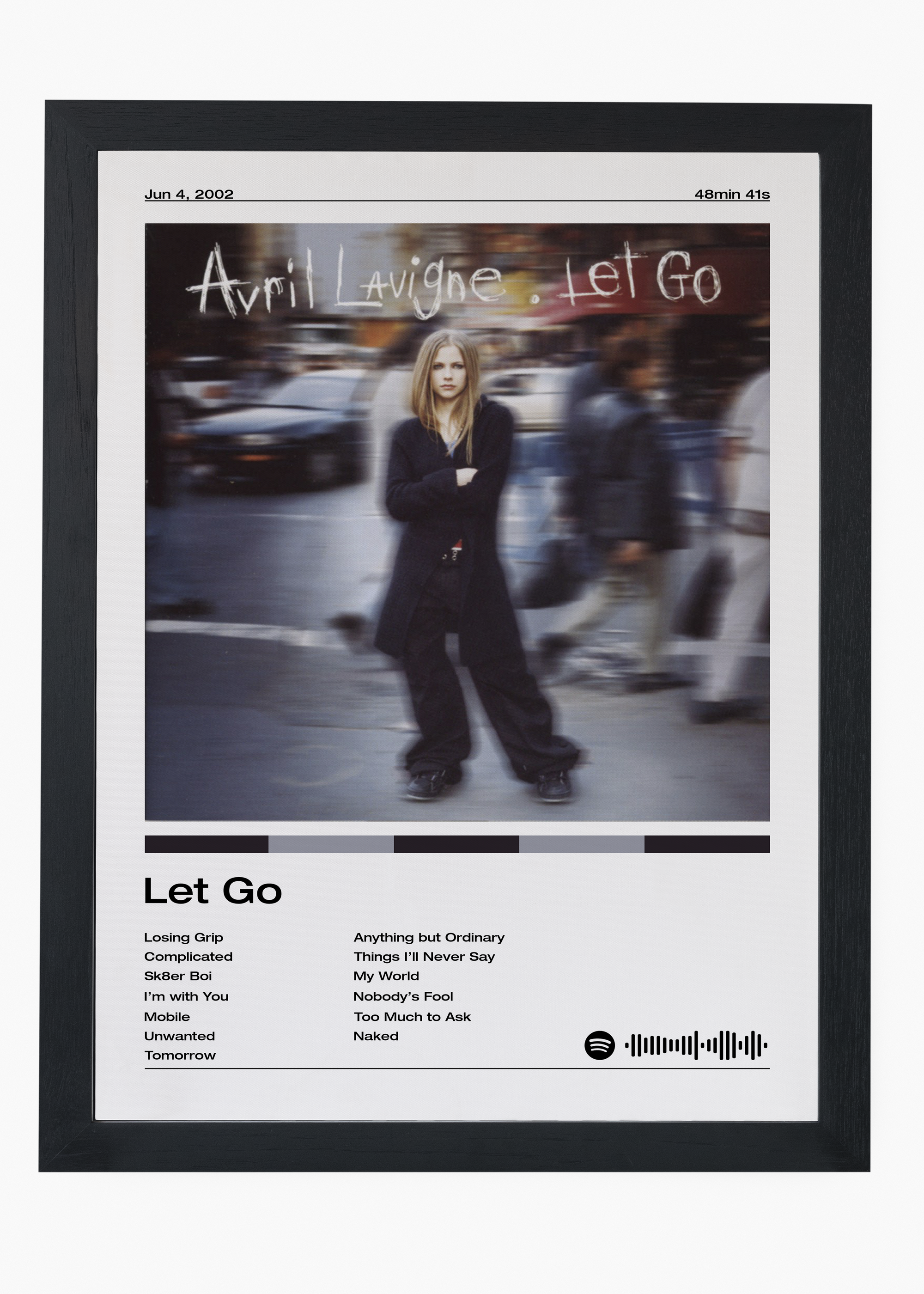Quadro Avril Lavigne Let Go - 4