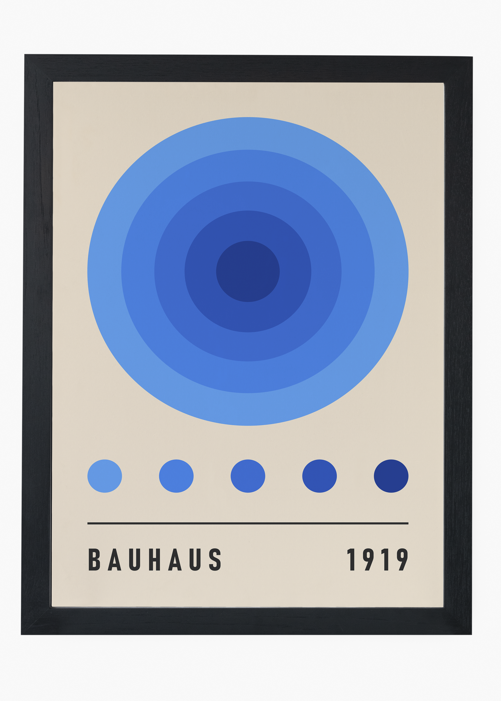 Quadro Bauhaus Circles II - 4