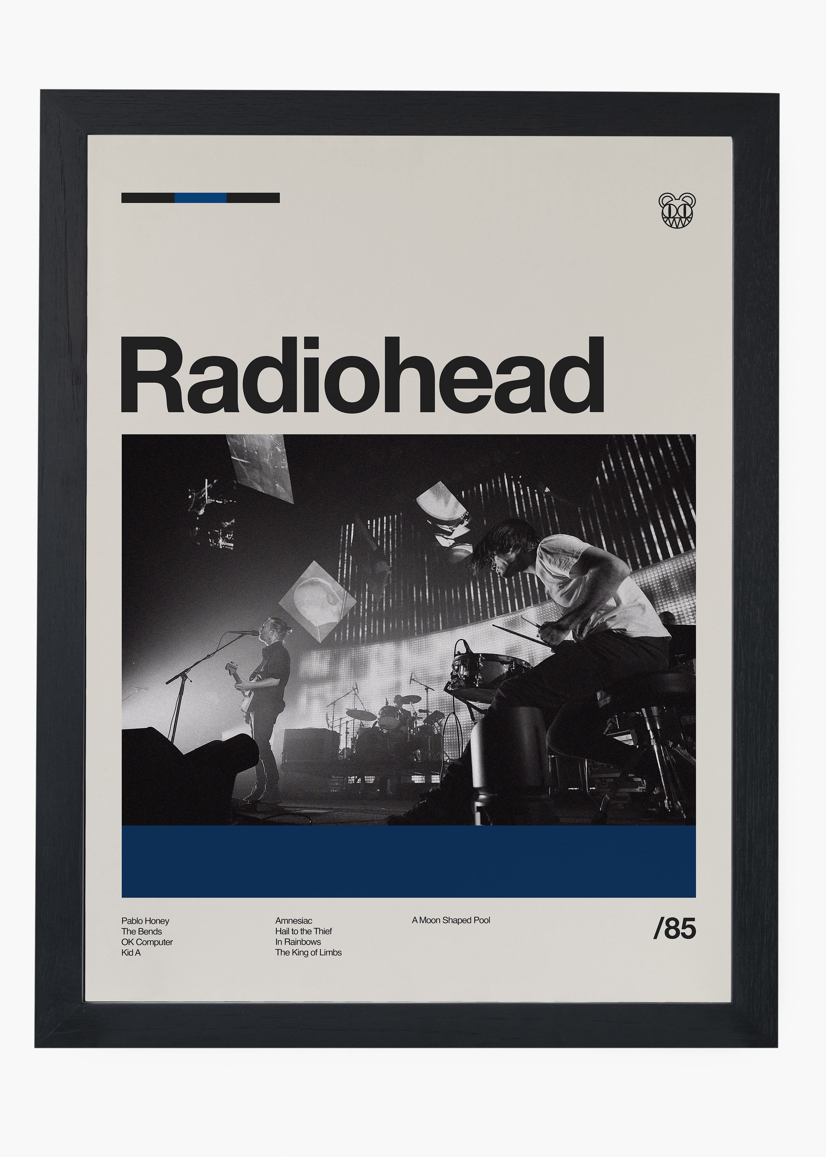 Quadro Radiohead Banda