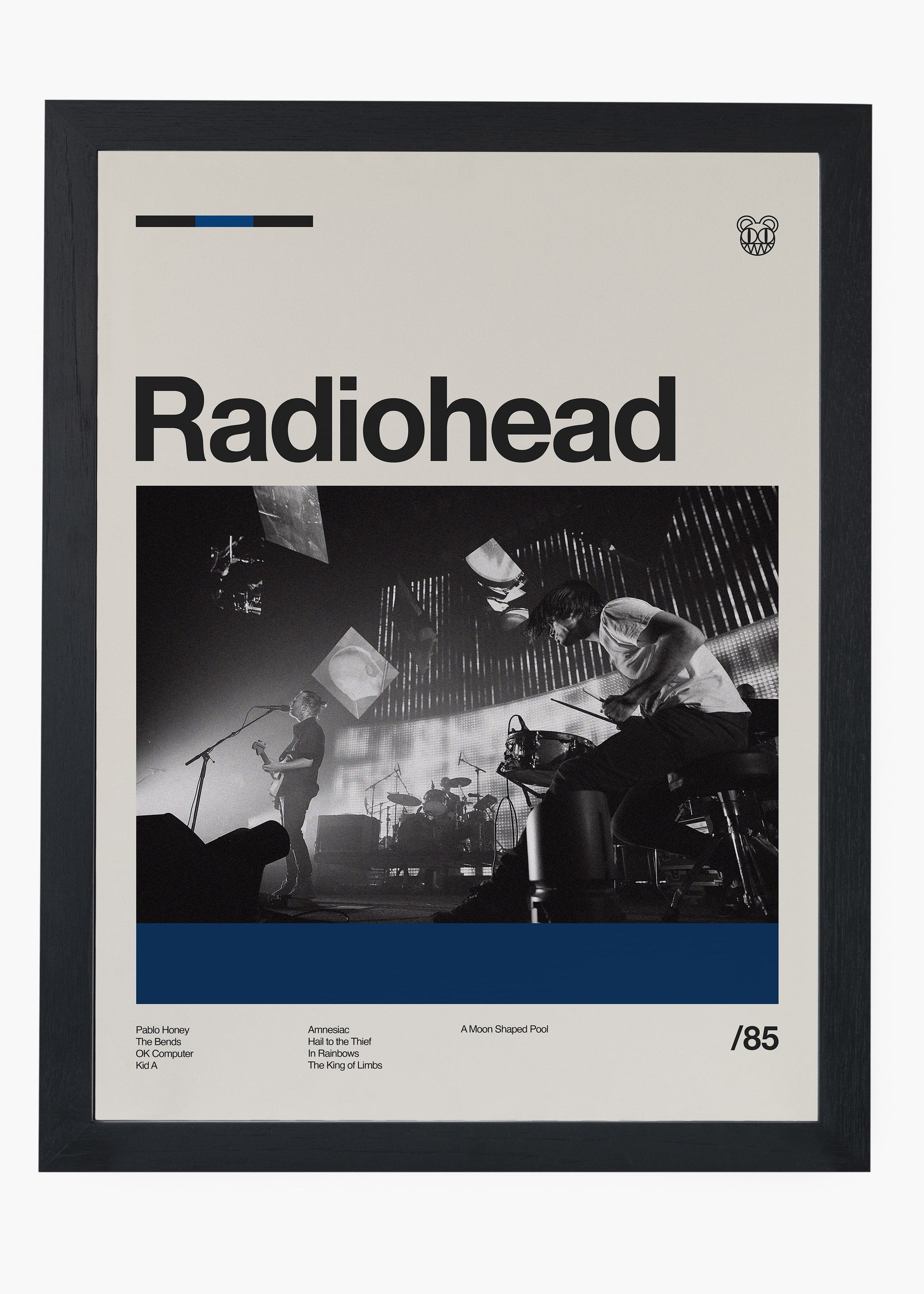 Quadro Radiohead Banda