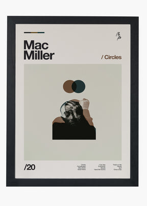 Quadro Mac Miller Circles