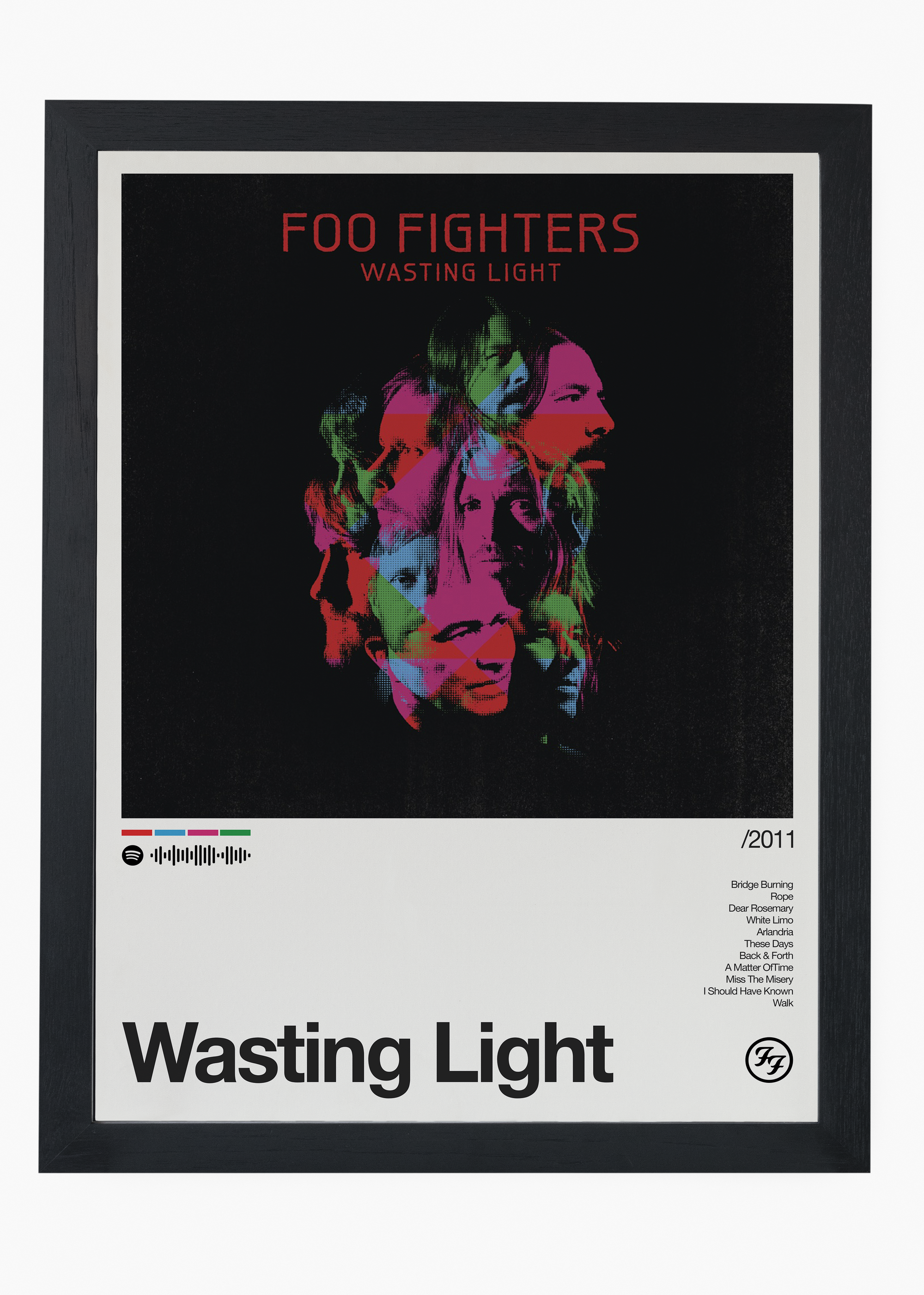 Quadro Foo Fighters Wasting Light II - 4
