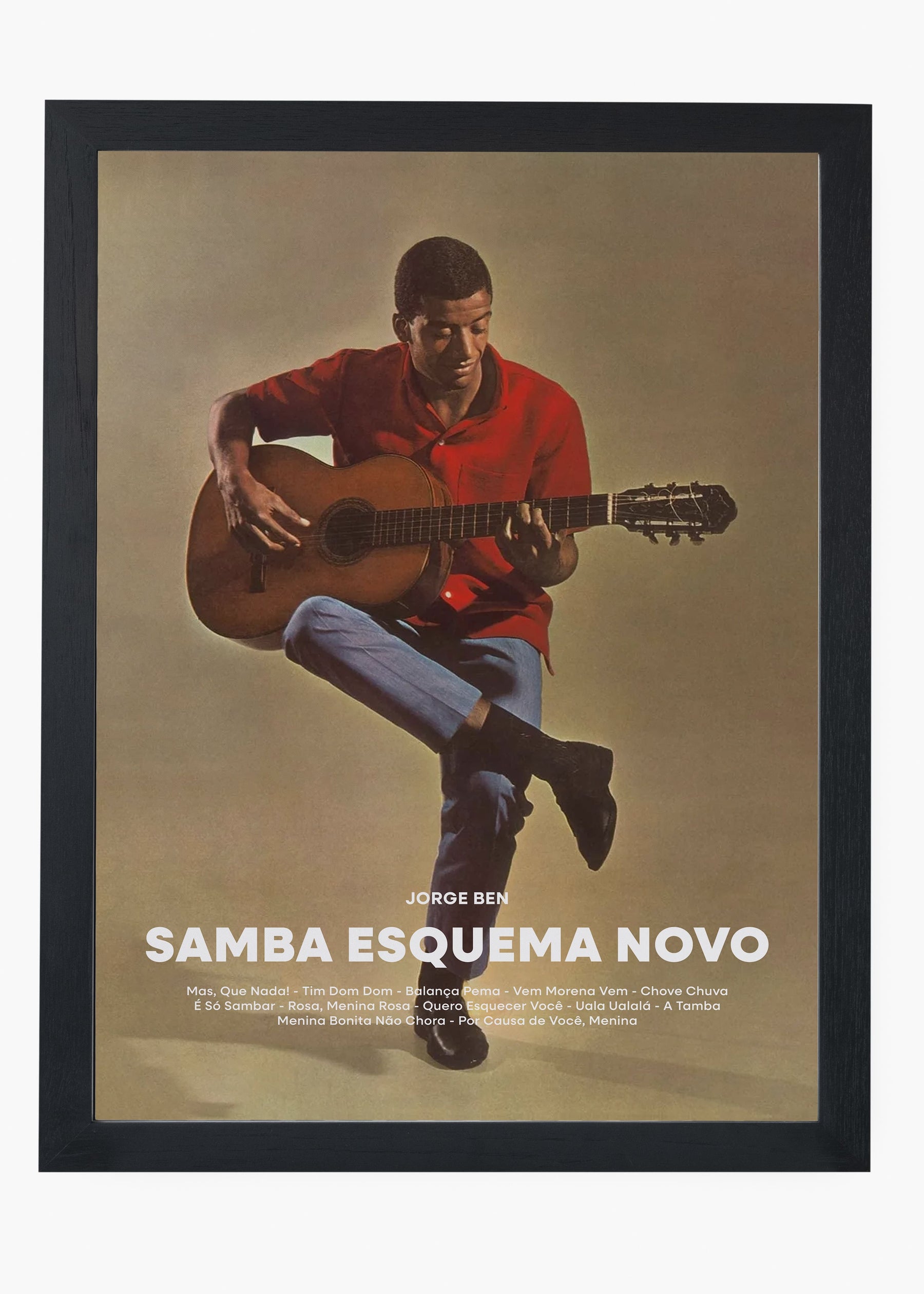 Quadro Jorge Ben Samba Esquema Novo Capa