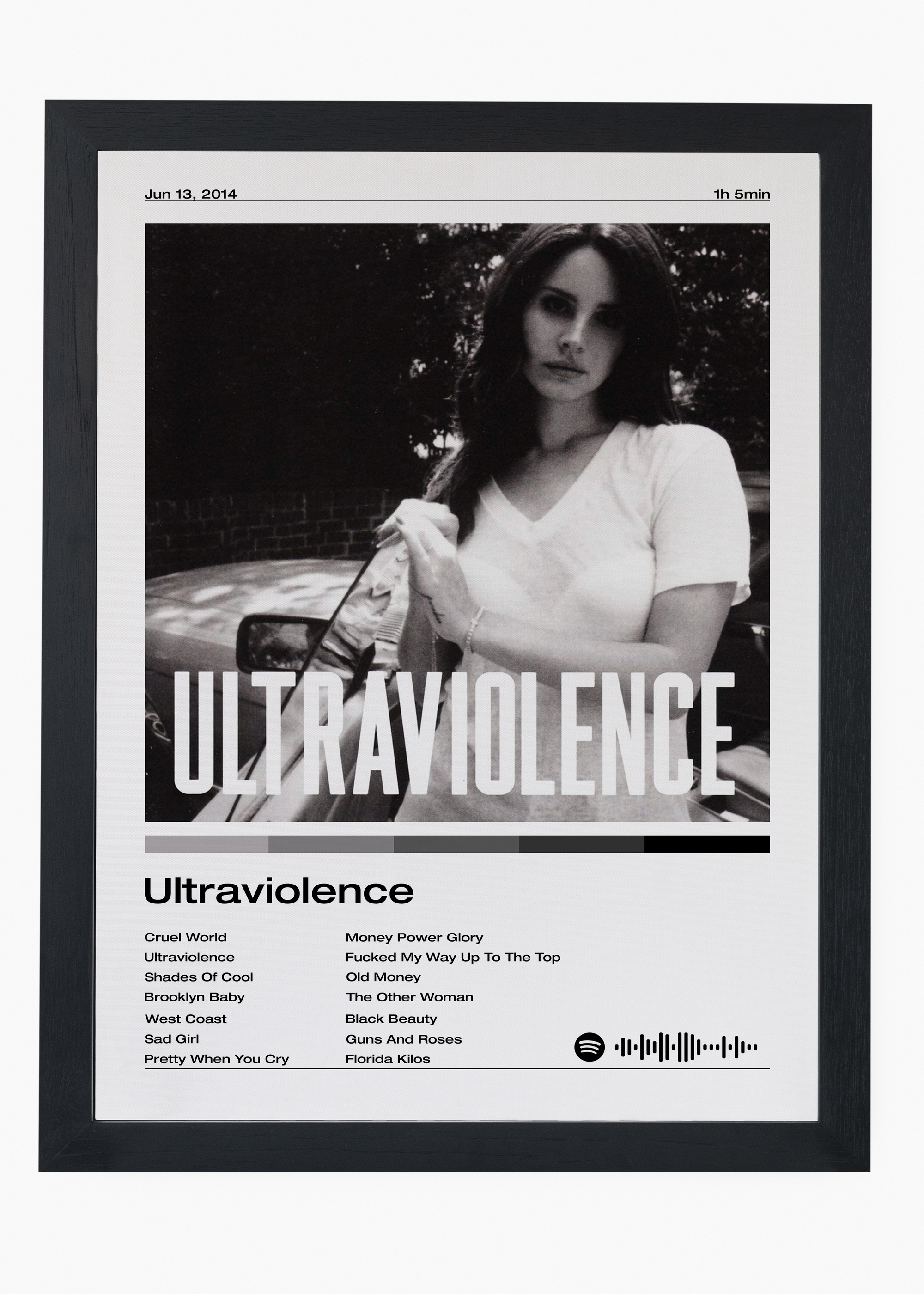 Quadro Lana Del Rey Ultraviolence - 4