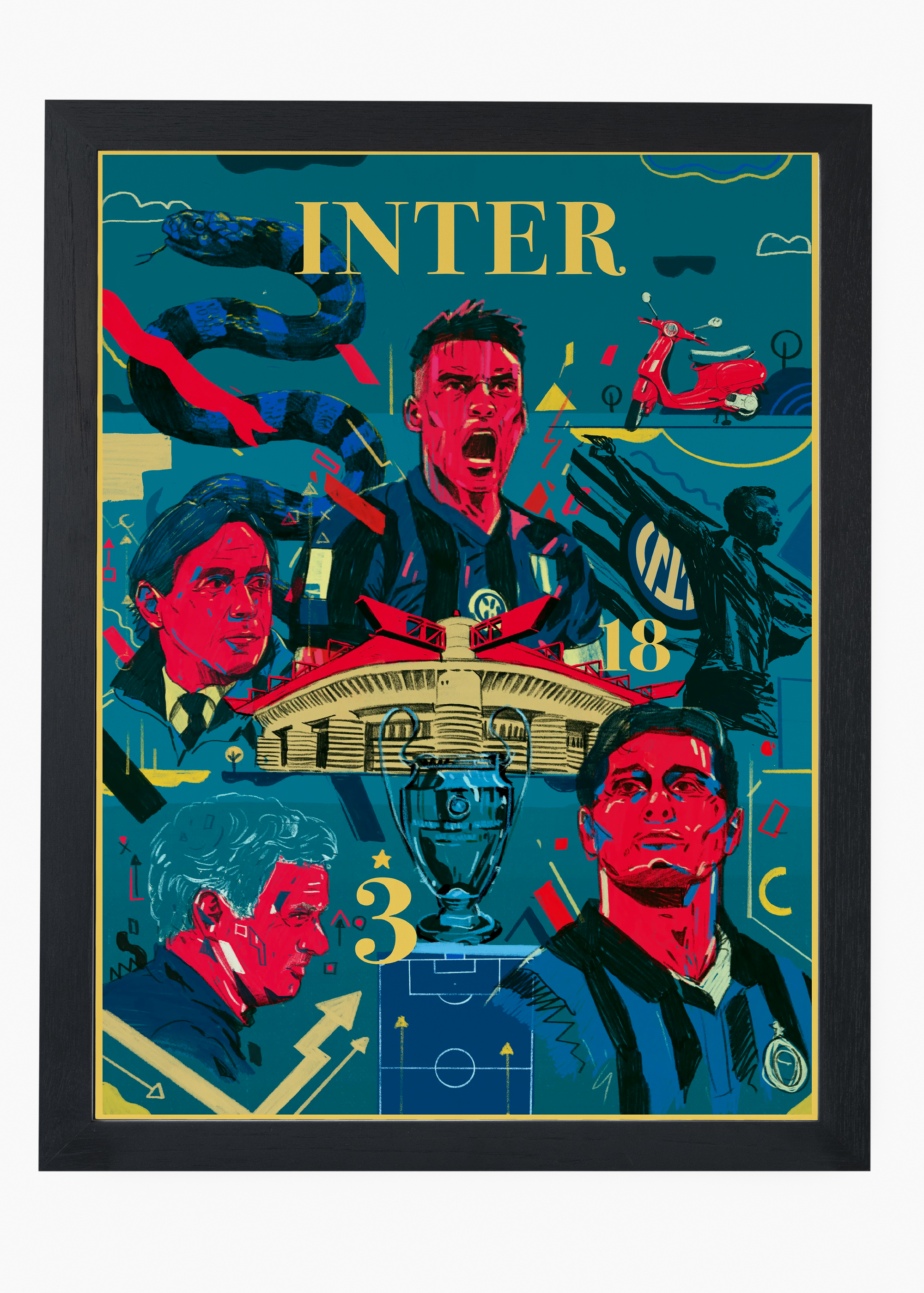 Quadro Inter de Milão - 4