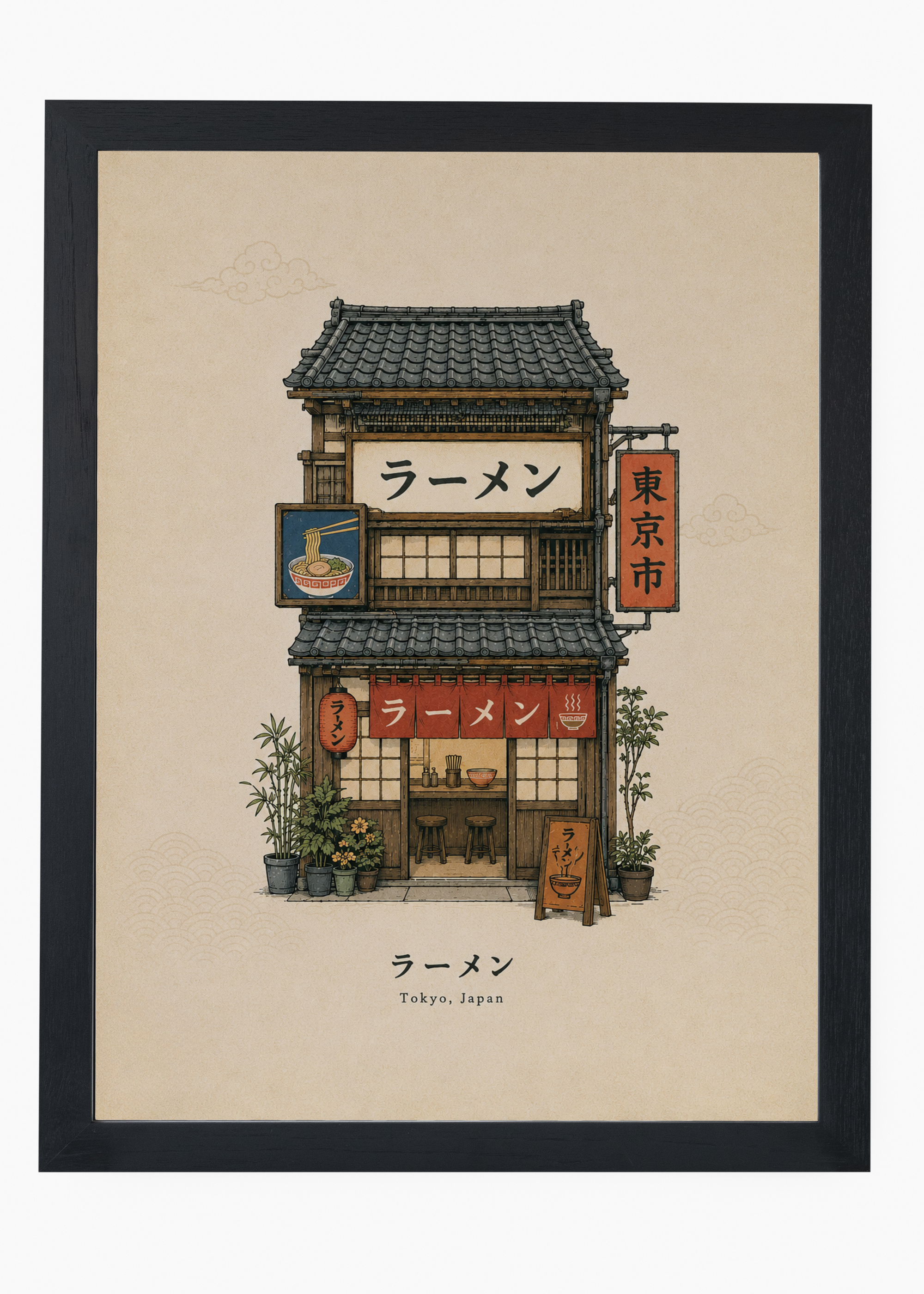 Quadro Japonês Ramen-ya - 4