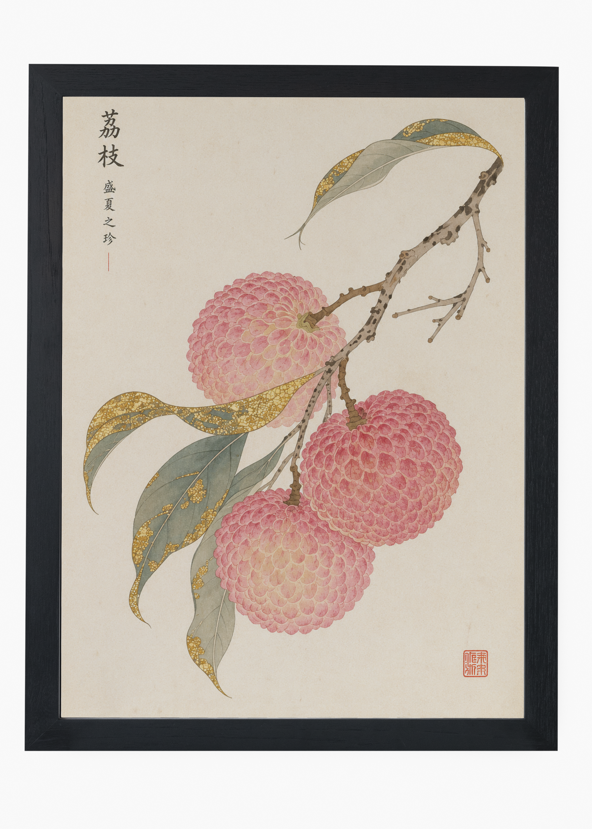 Quadro Japonês Reishi - 4