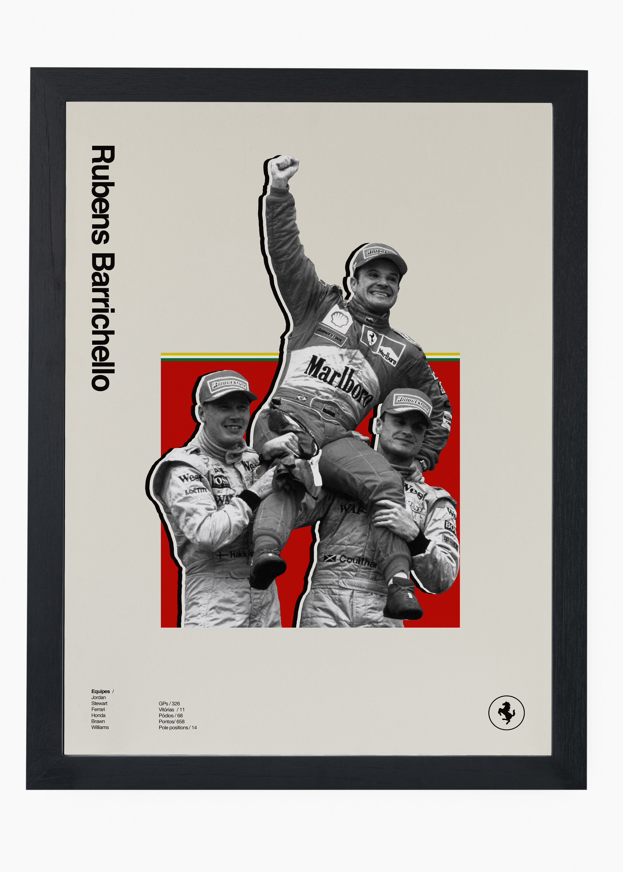 Quadro Rubens Barrichello - 4