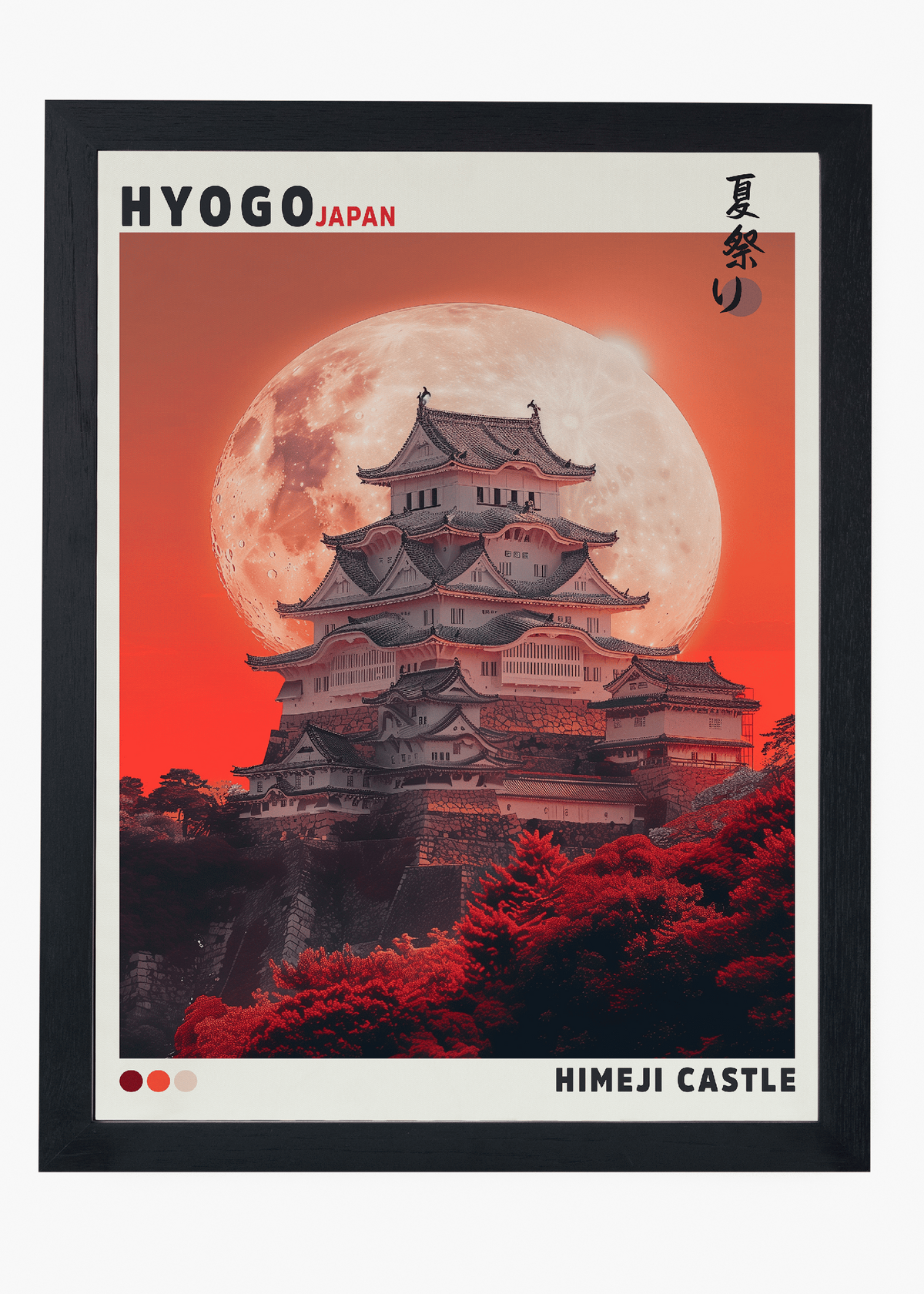 Quadro Japones Castle - 4