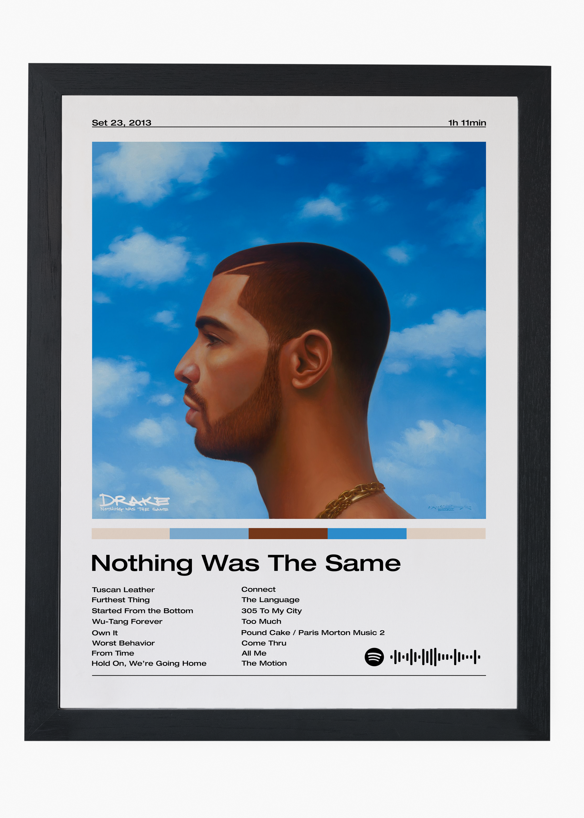 Quadro Drake Nothing Was The Same - 4