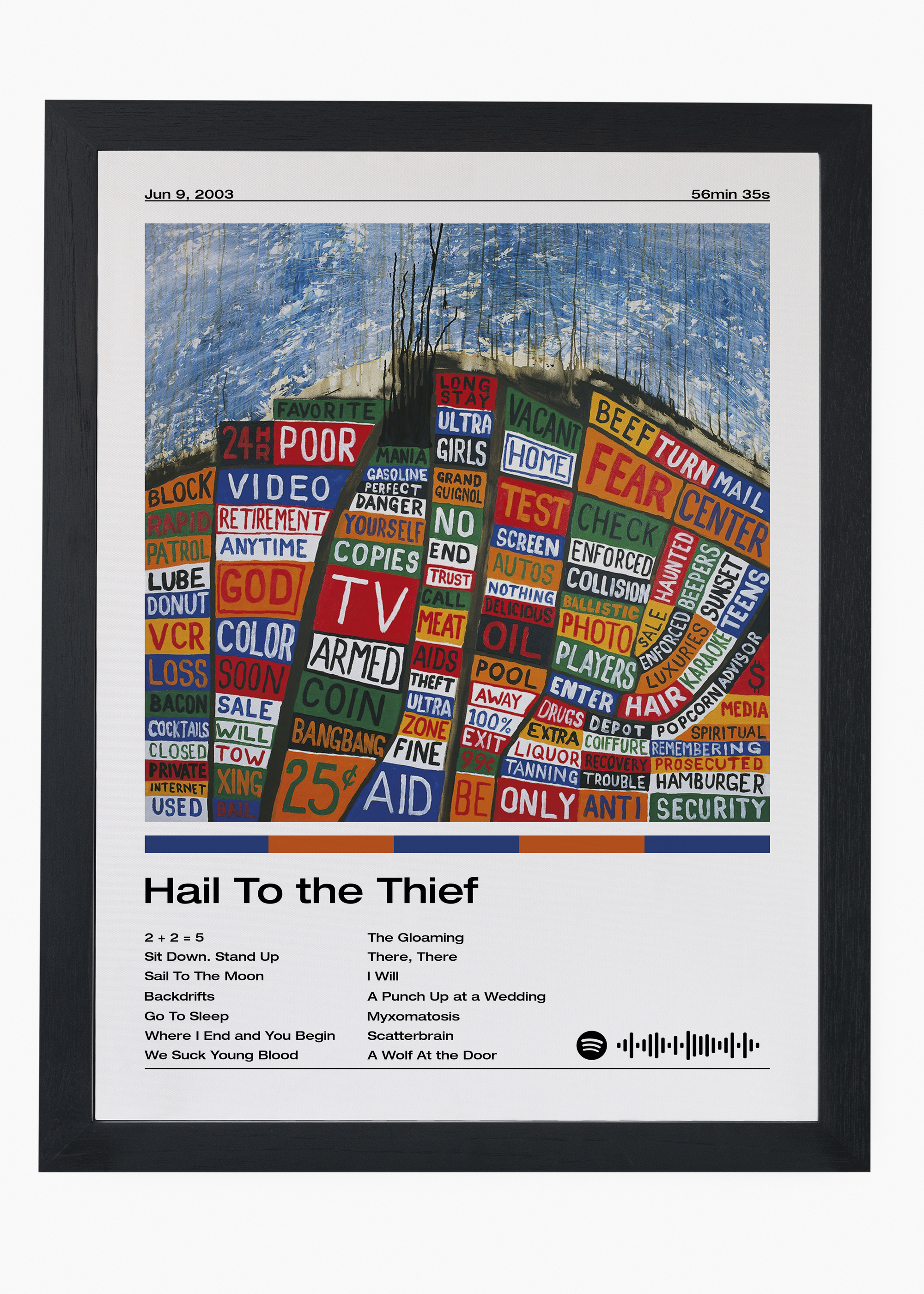 Quadro Radiohead Hail To the Chief - 4