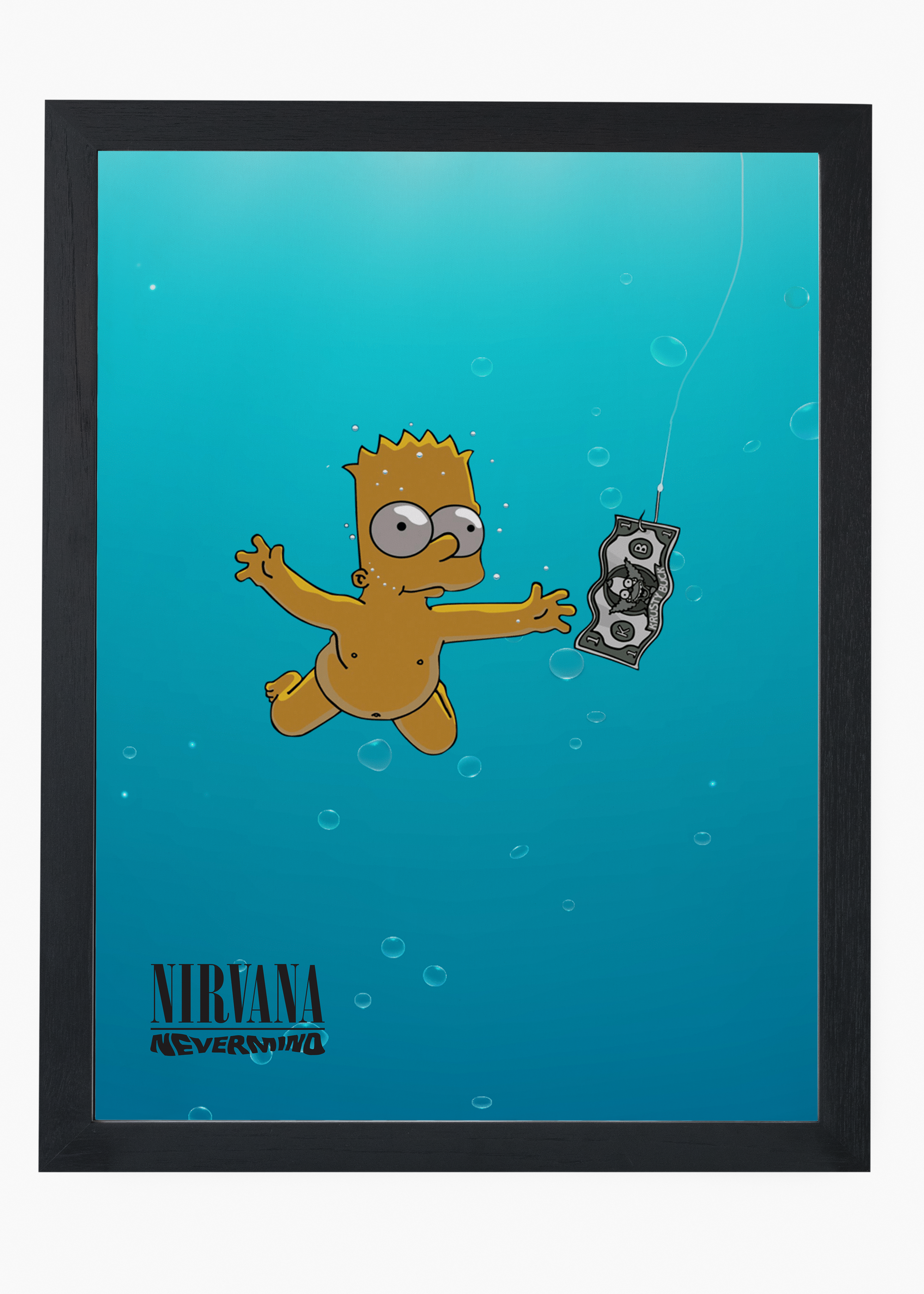 Quadro Bart Nevermind Nirvana - 4