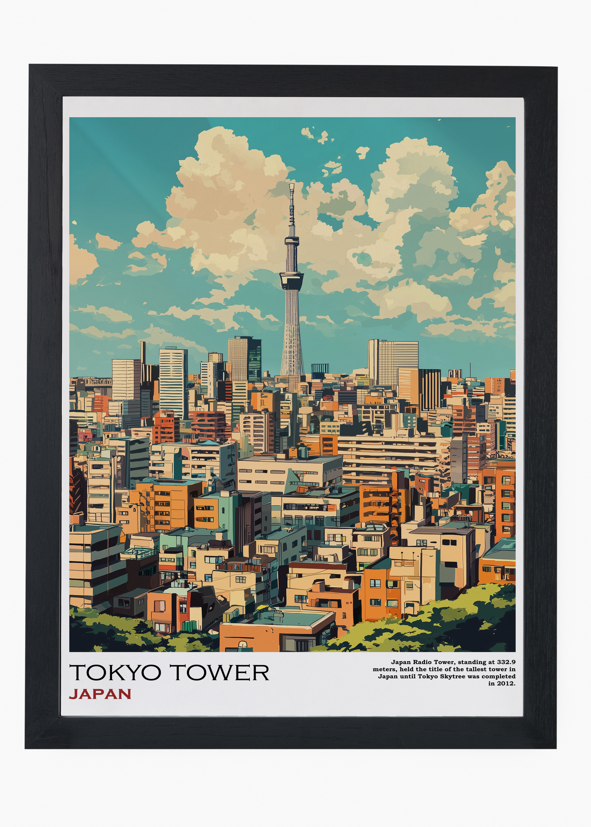 Quadro Japones Tower - 4