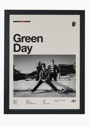 Quadro Green Day Banda