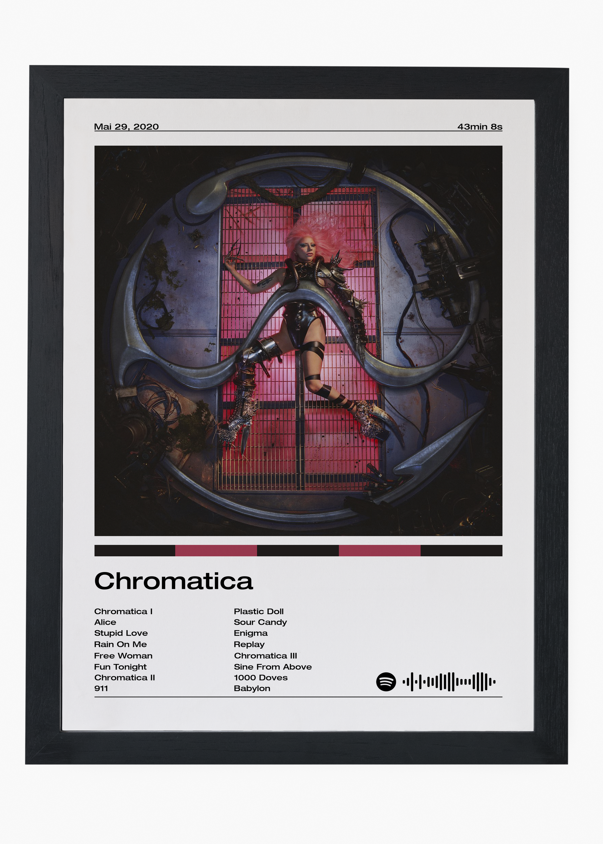 Quadro Lady Gaga Chromatica - 4