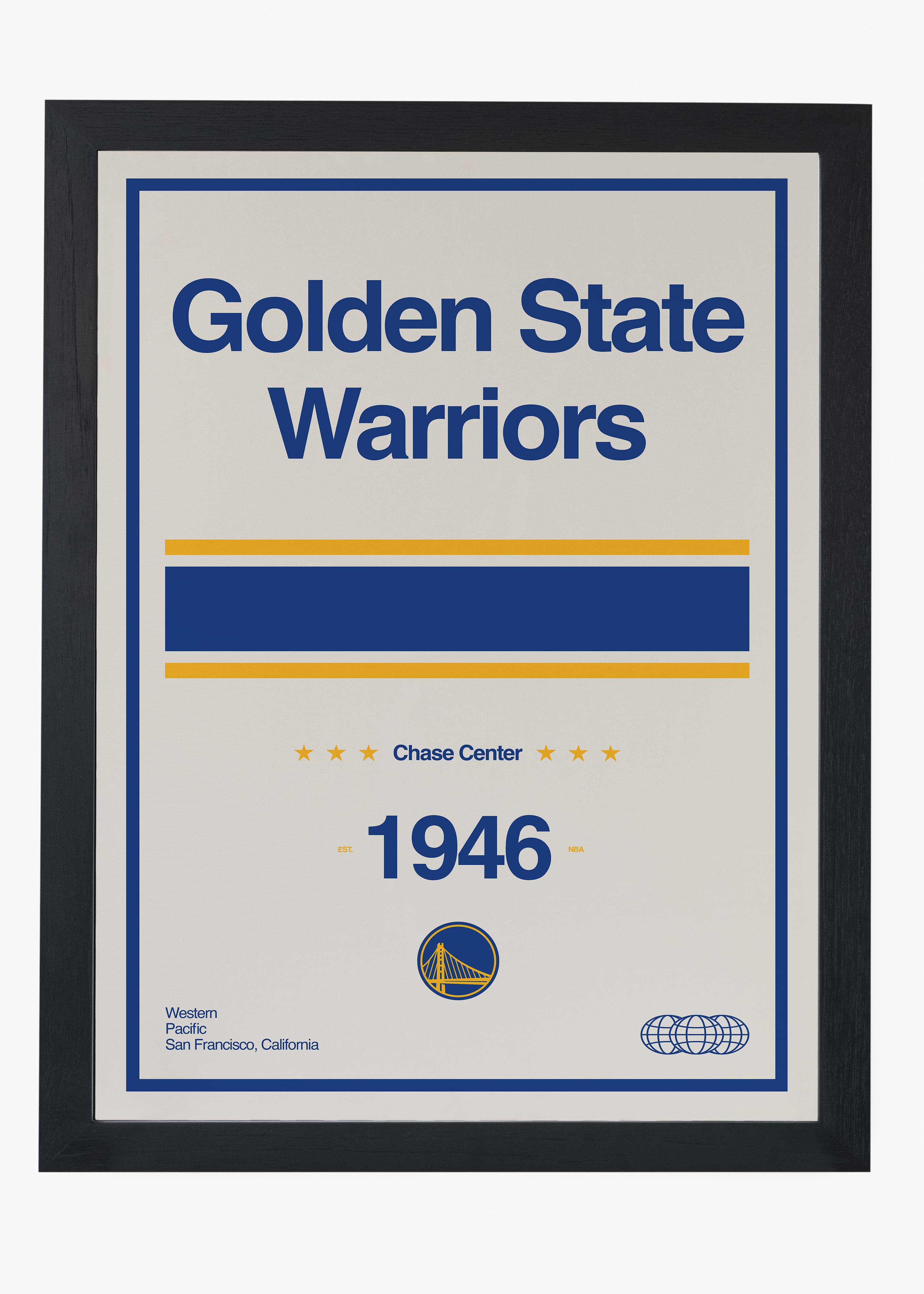 Quadro NBA Golden State Warriors