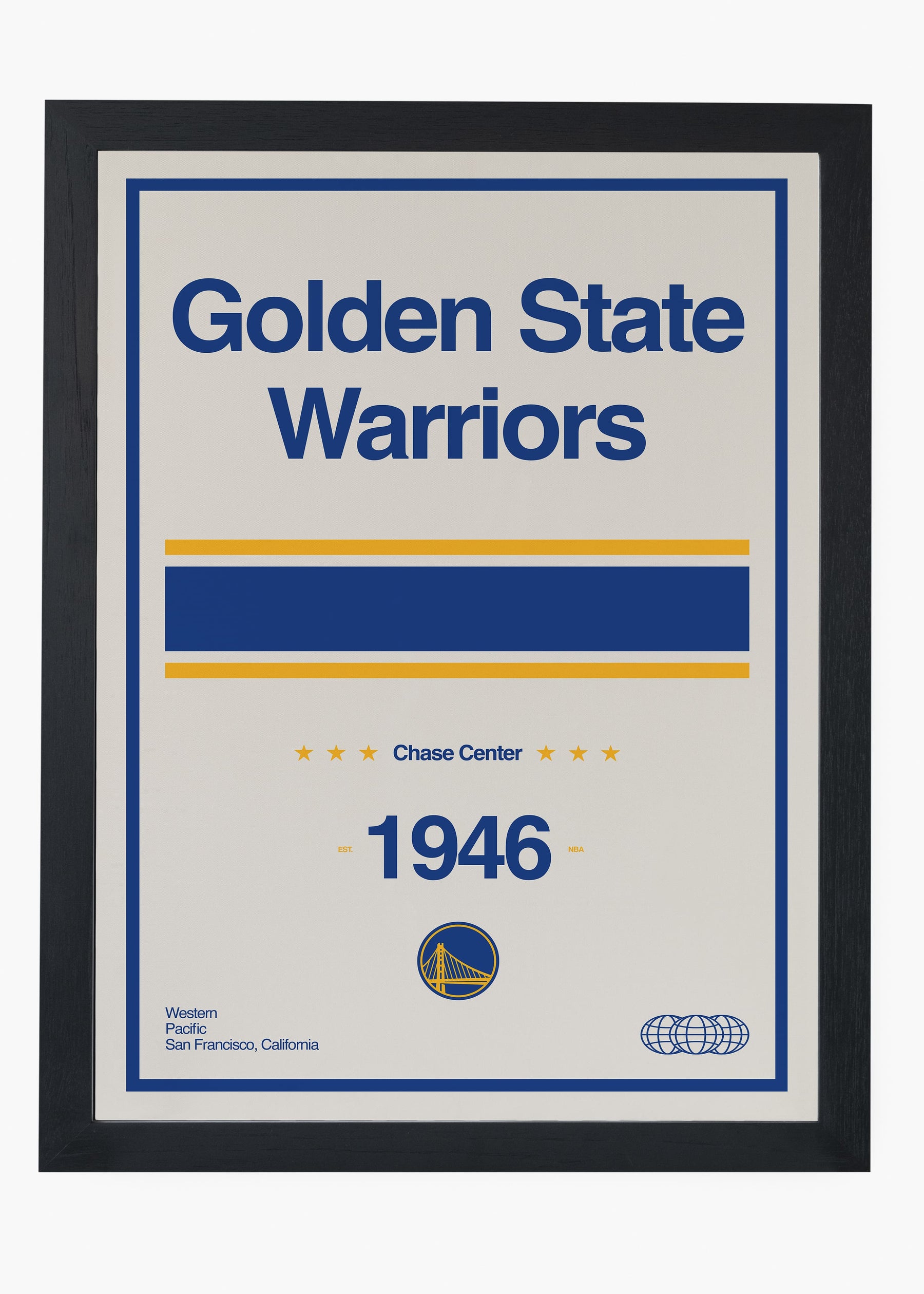 Quadro NBA Golden State Warriors