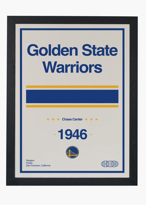 Quadro NBA Golden State Warriors
