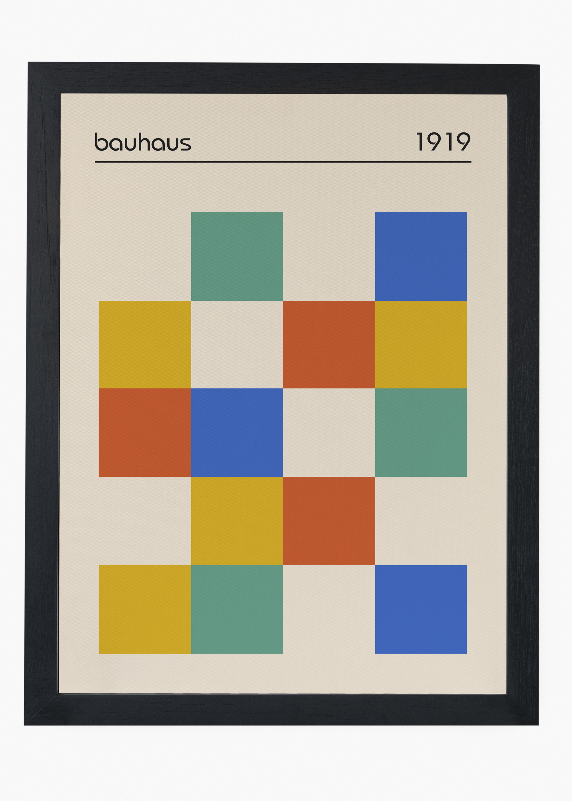 Quadro Bauhaus Structural Form - 4