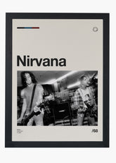 Quadro Nirvana Bandas