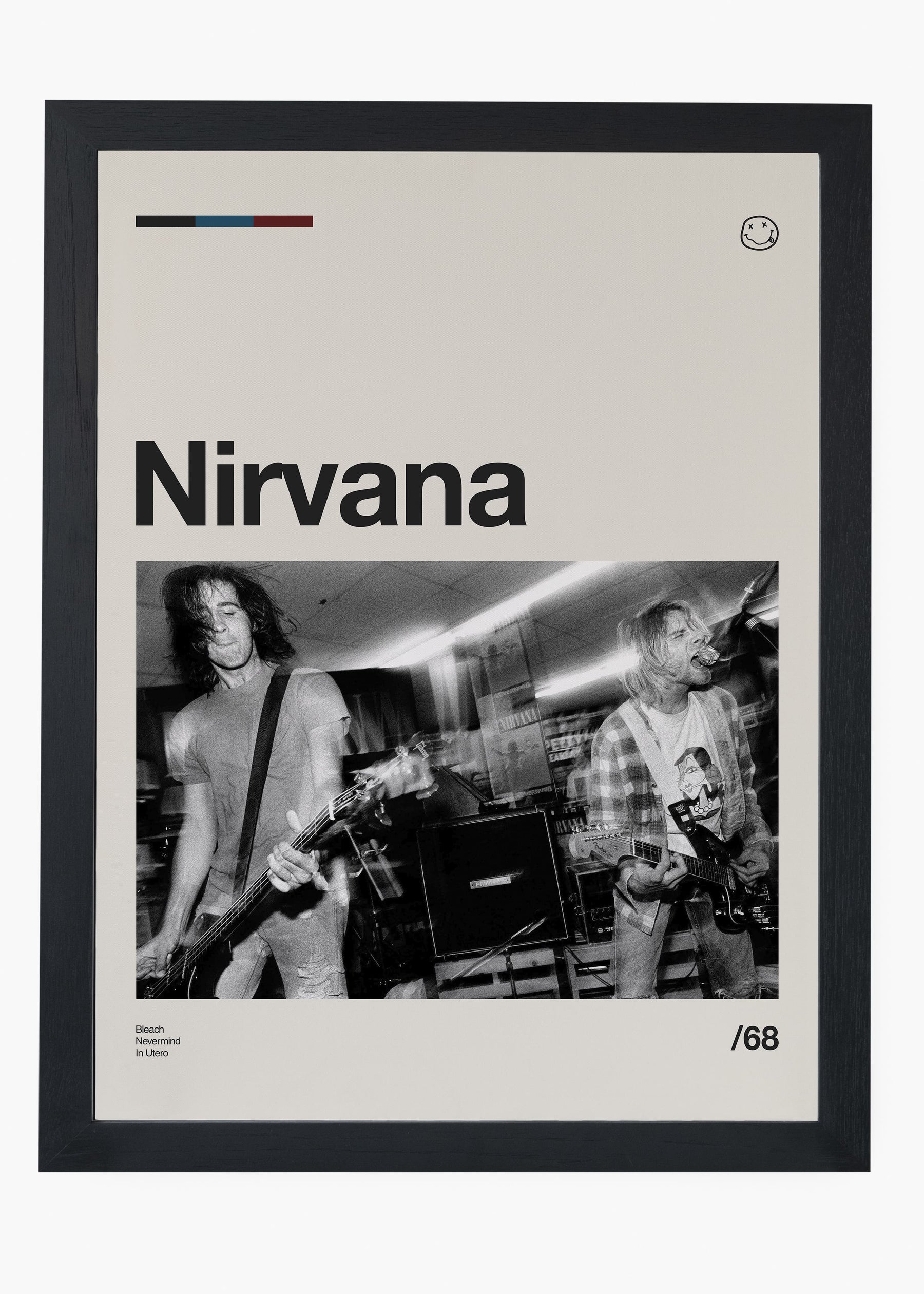 Quadro Nirvana Bandas