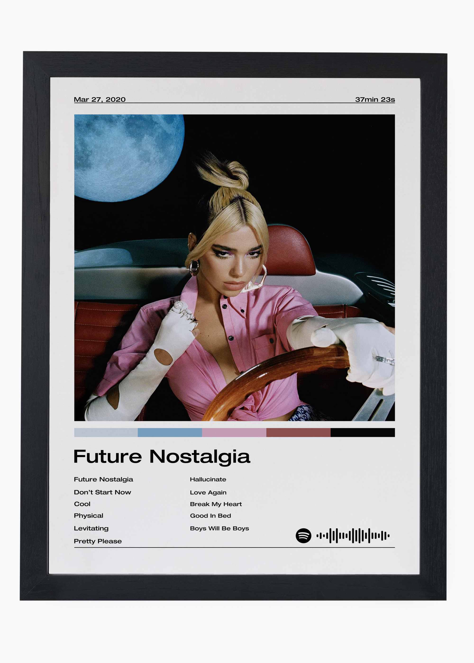 Quadro Dua Lipa Future Nostalgia - 4