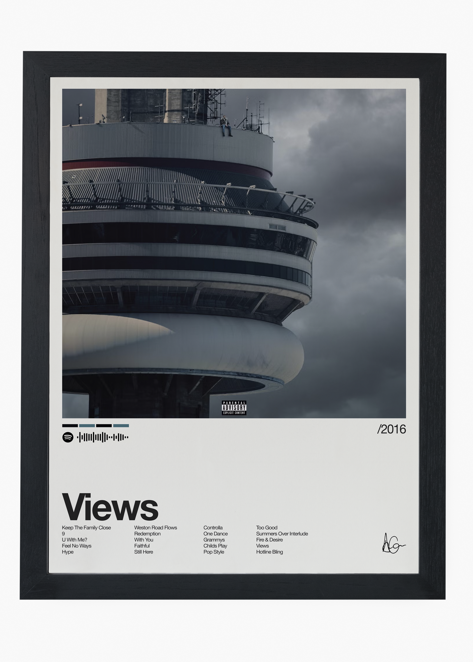 Quadro Drake Views II - 4