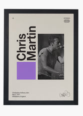Quadro Signature Chris Martin