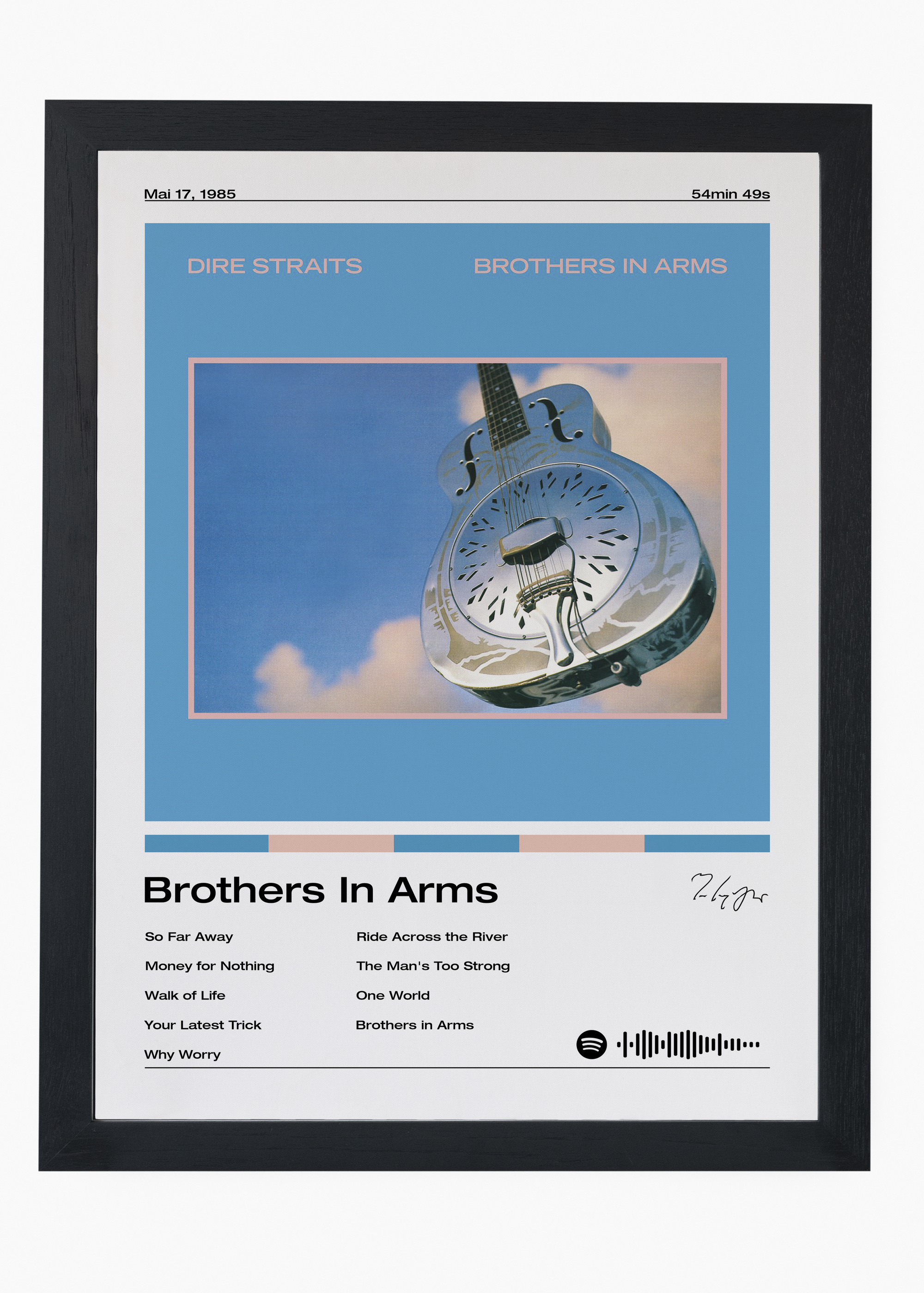 Quadro Dire Straits Brothers in Arms - 4