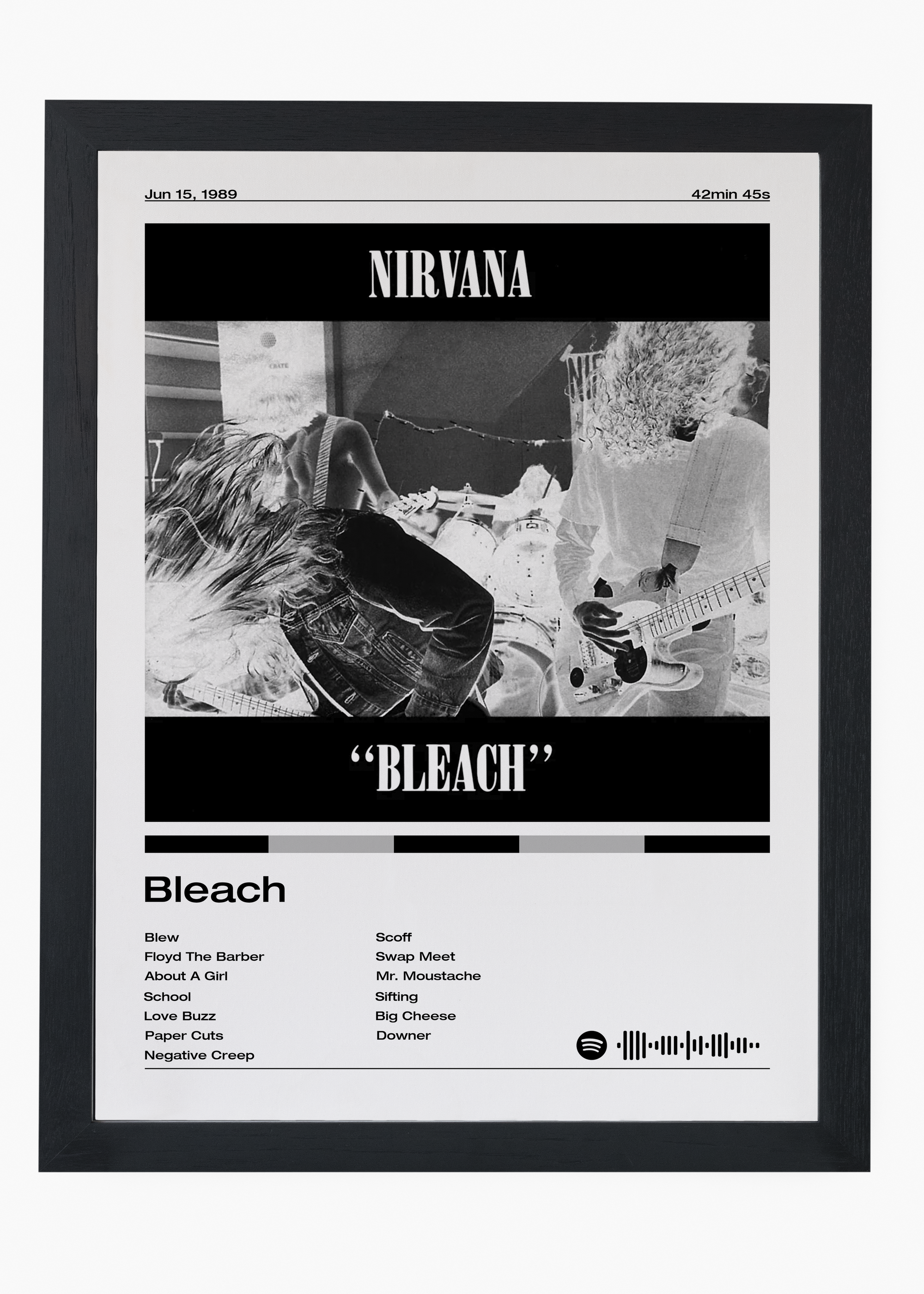Quadro Nirvana Bleach - 4