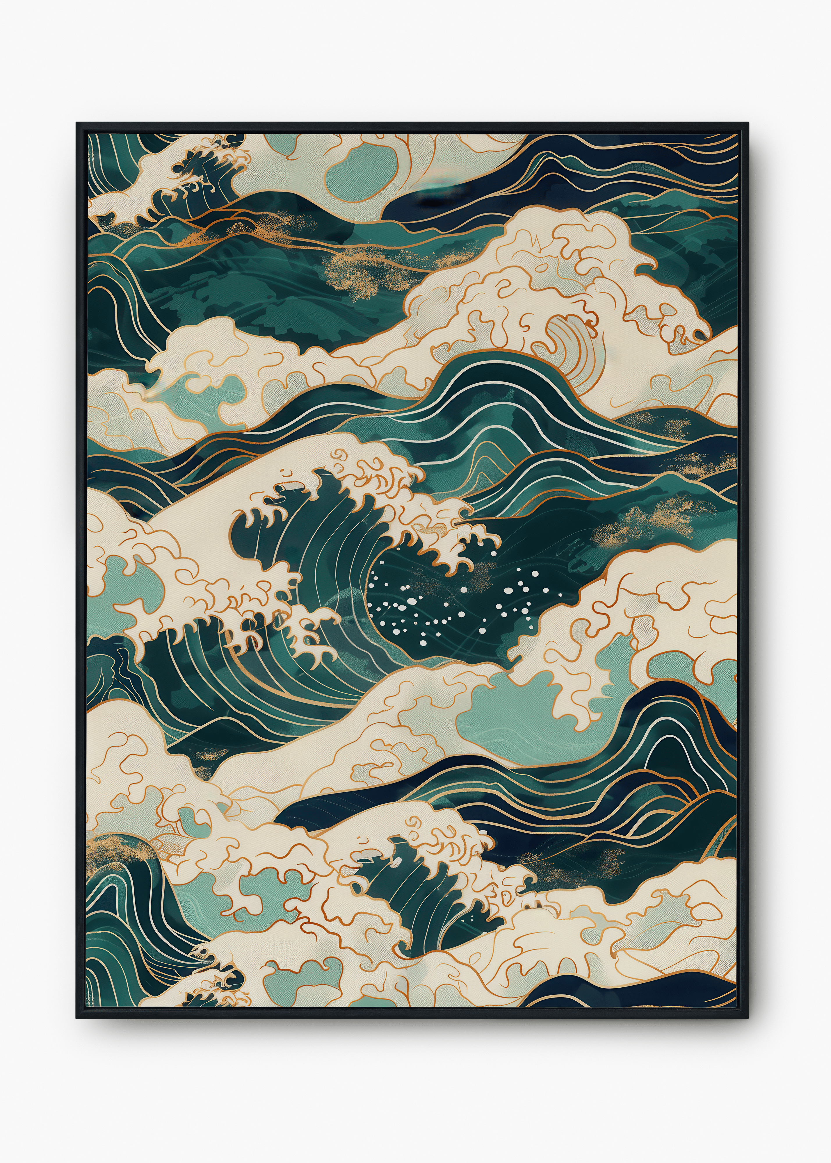 Quadro Japonês The Storm II