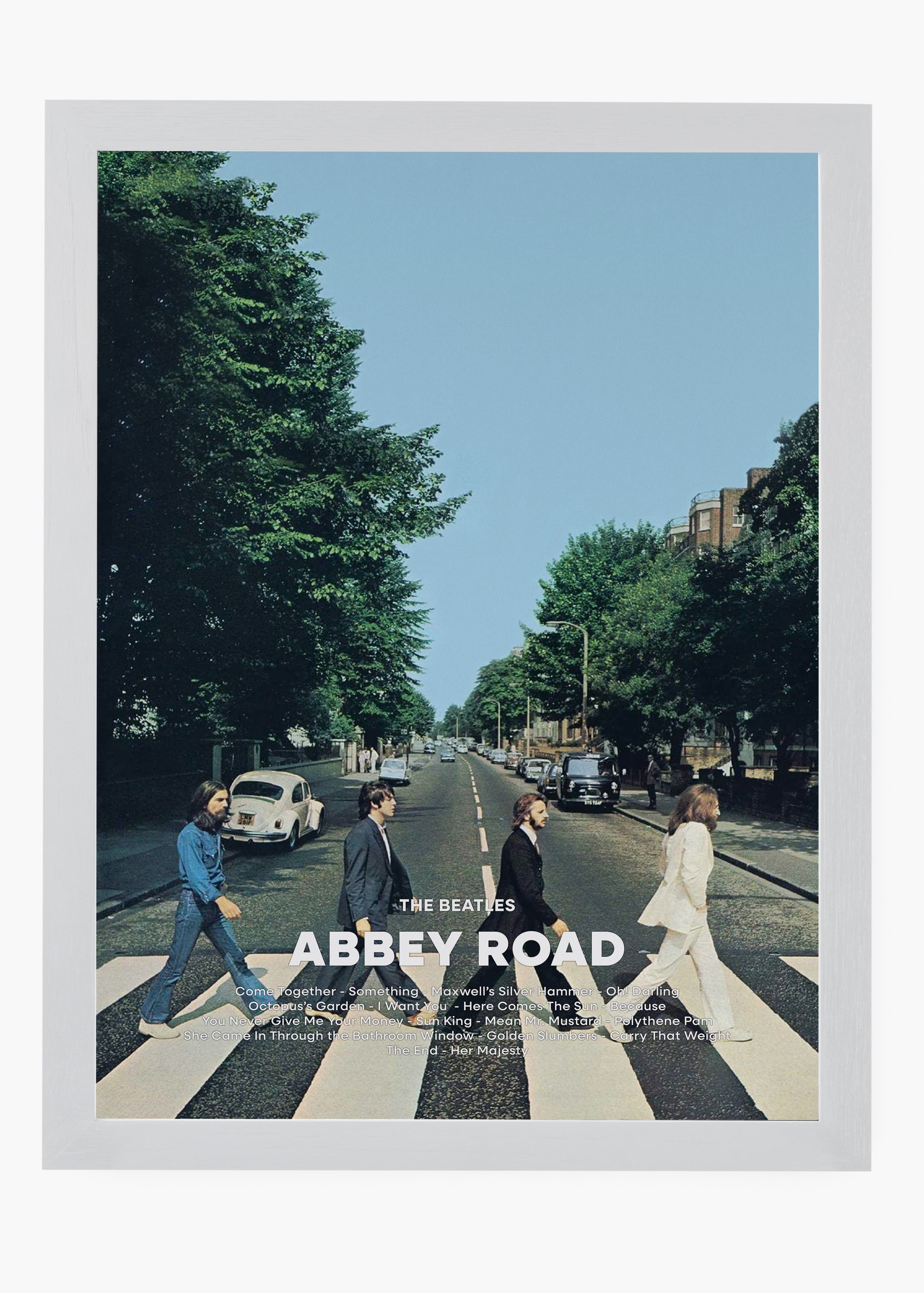 Quadro Beatles Abbey Road Capa